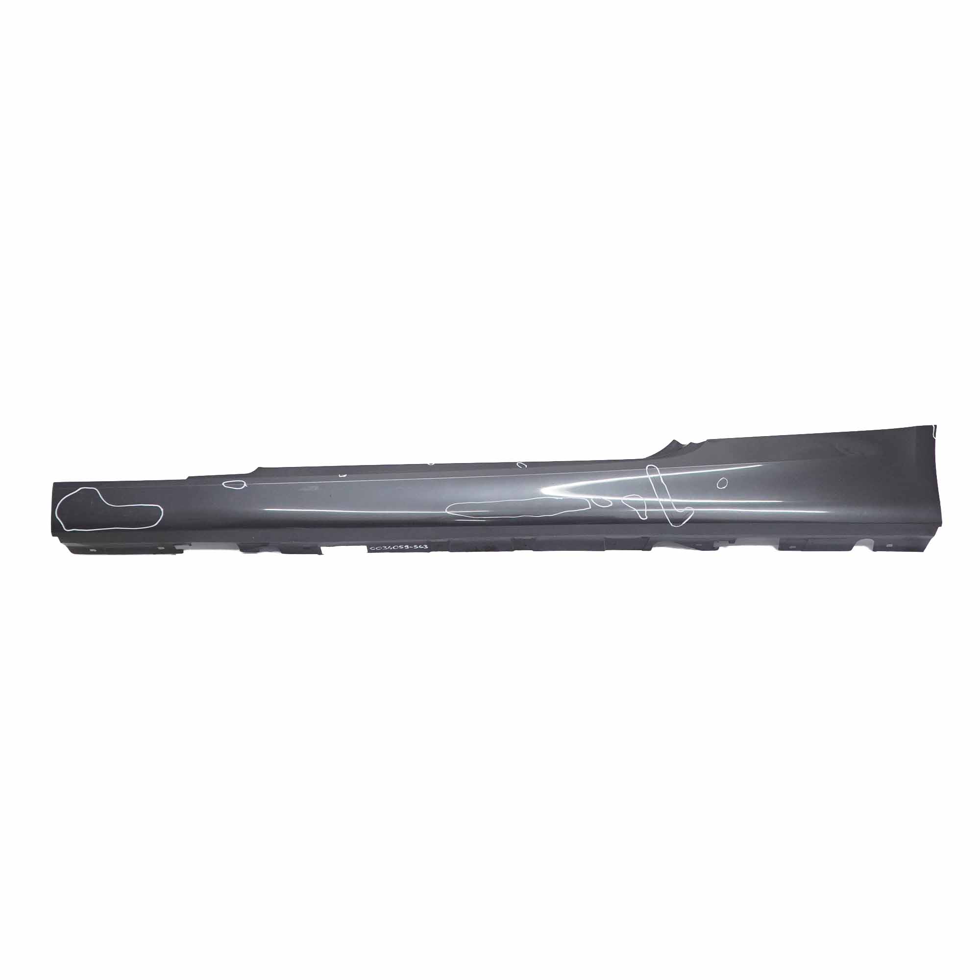 BMW E92 E93 Side Skirt Sill Strip Left N/S Sparkling Graphite Metallic - A22