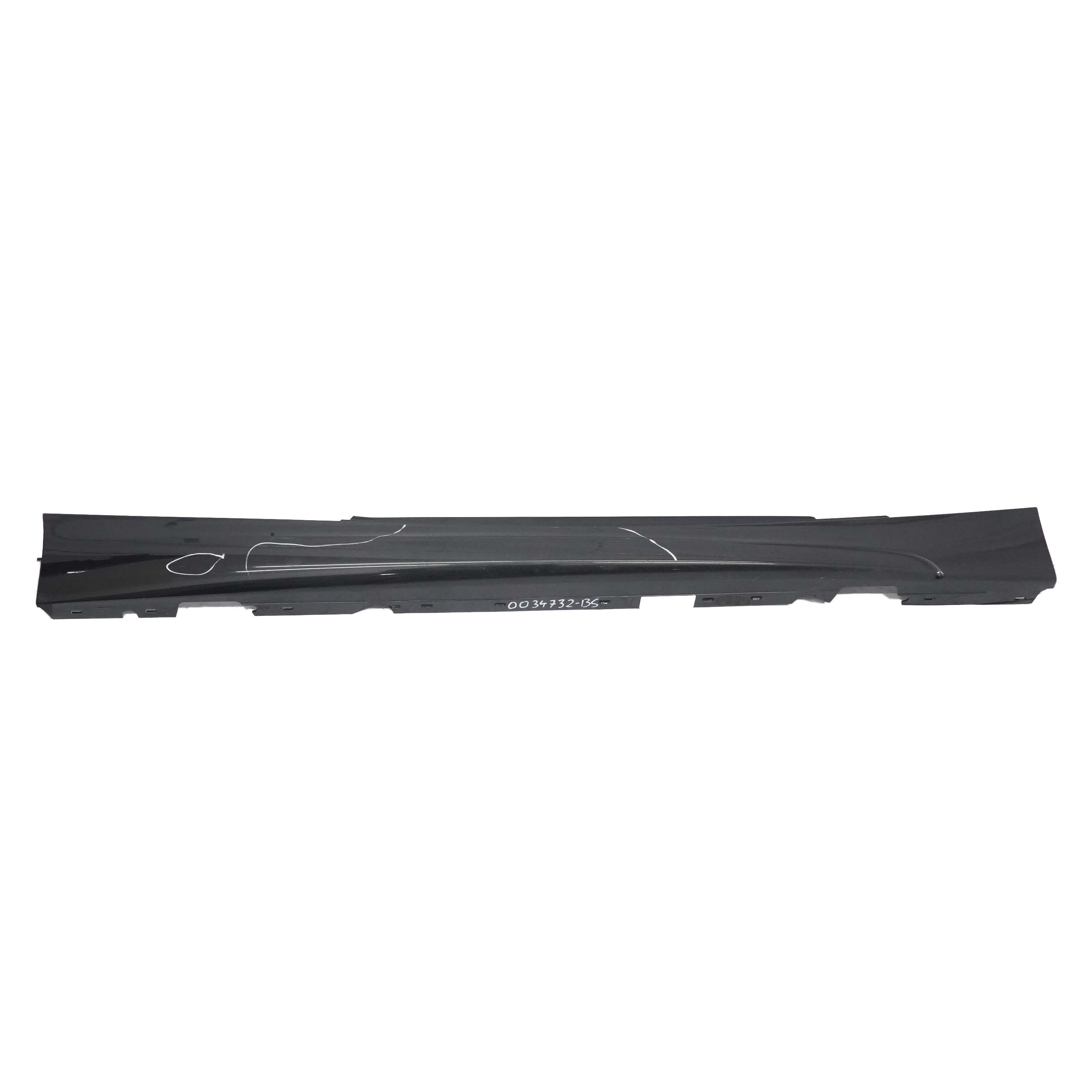 Side Skirt BMW E81 M Sport Sill Strip Right O/S E82 E88 Black Sapphire - 475