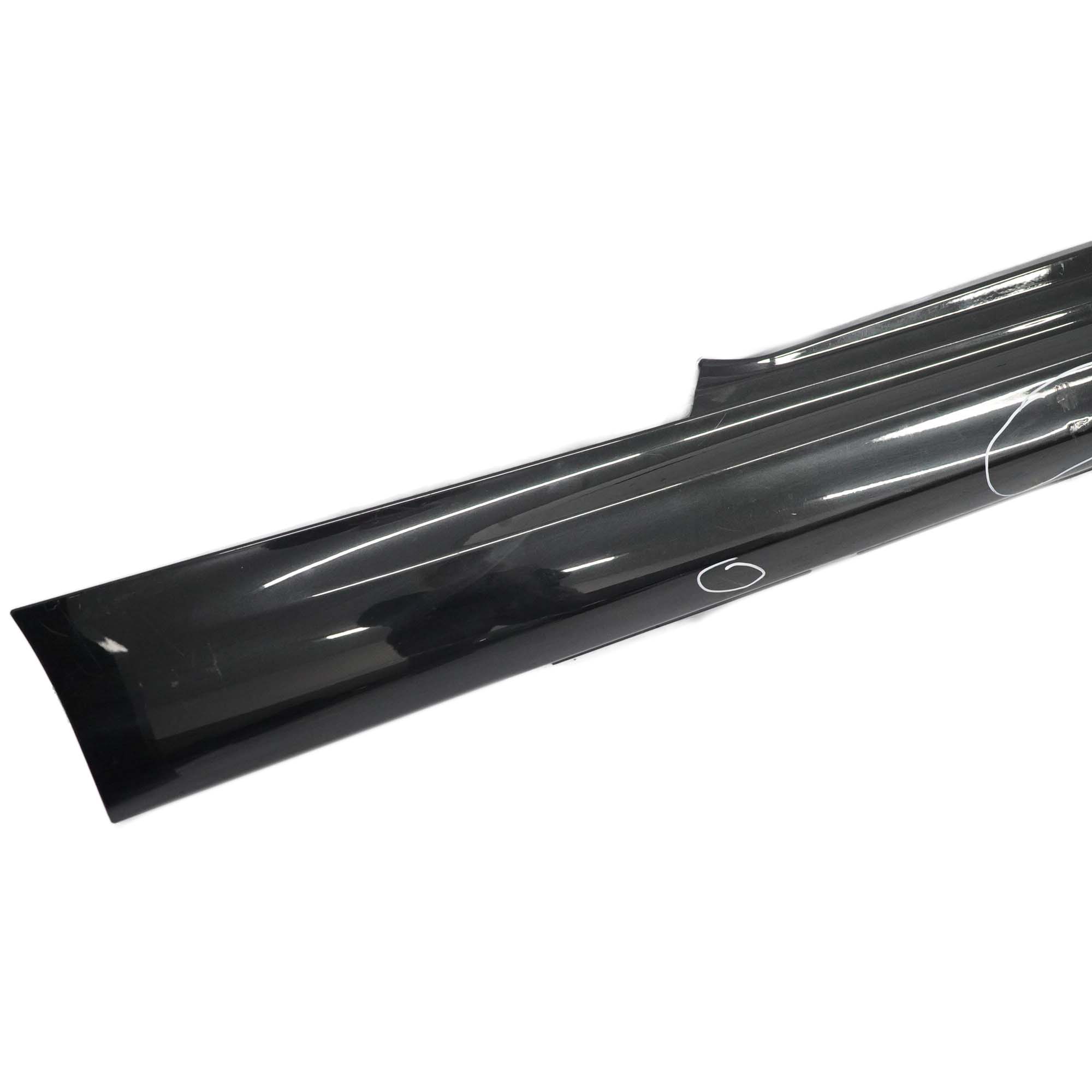 Side Skirt BMW E81 M Sport Sill Strip Right O/S E82 E88 Black Sapphire - 475