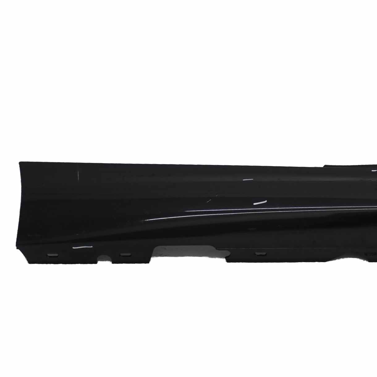 Side Skirt BMW E81 M Sport Sill Strip Right O/S E82 E88 Black Sapphire - 475