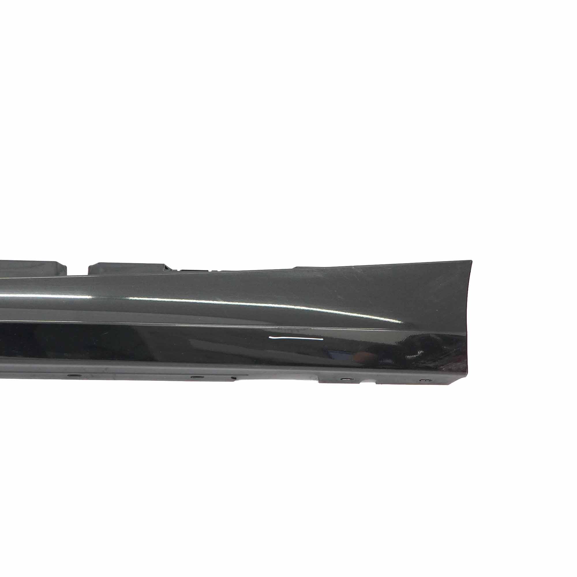 Side Skirt Left N/S BMW E81 E82 E88 Sill Strip Black Sapphire Metallic - 475