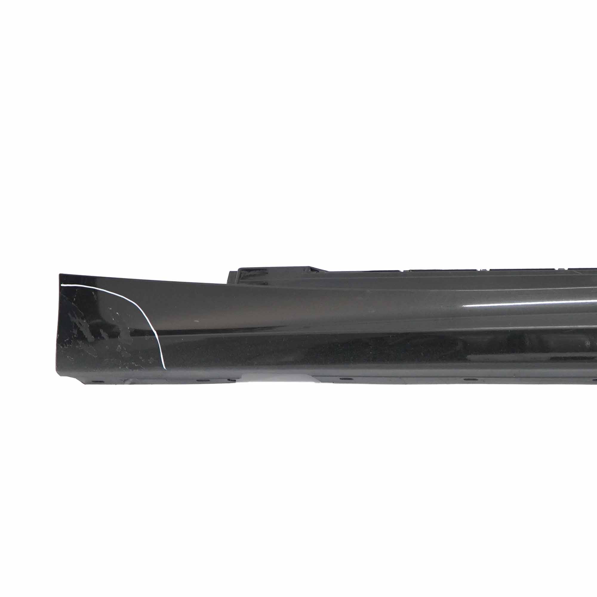 Side Skirt Left N/S BMW E81 E82 E88 Sill Strip Black Sapphire Metallic - 475