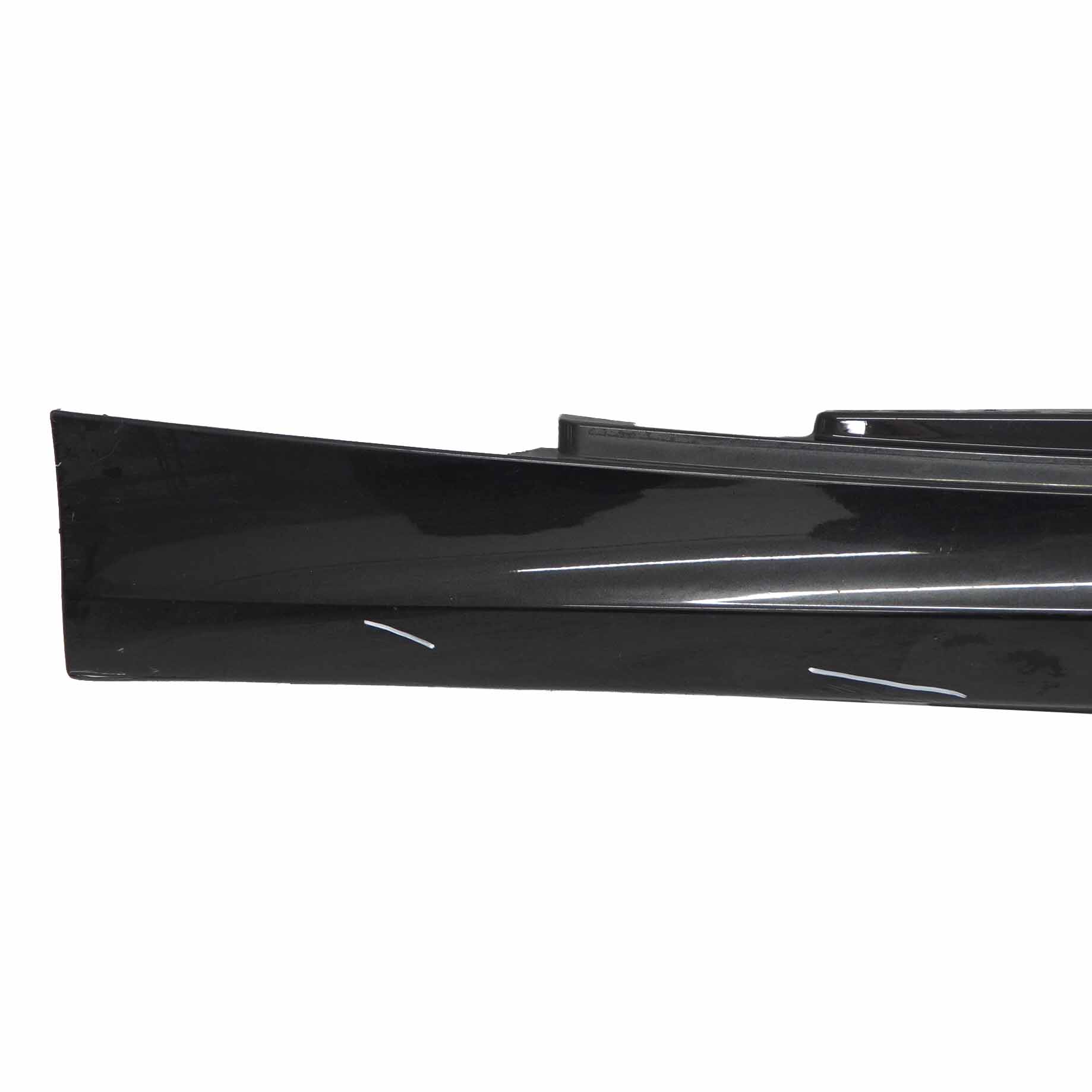 BMW E81 E82 E88 Sill Strip Side Skirt Left N/S Black Sapphire Metallic - 475