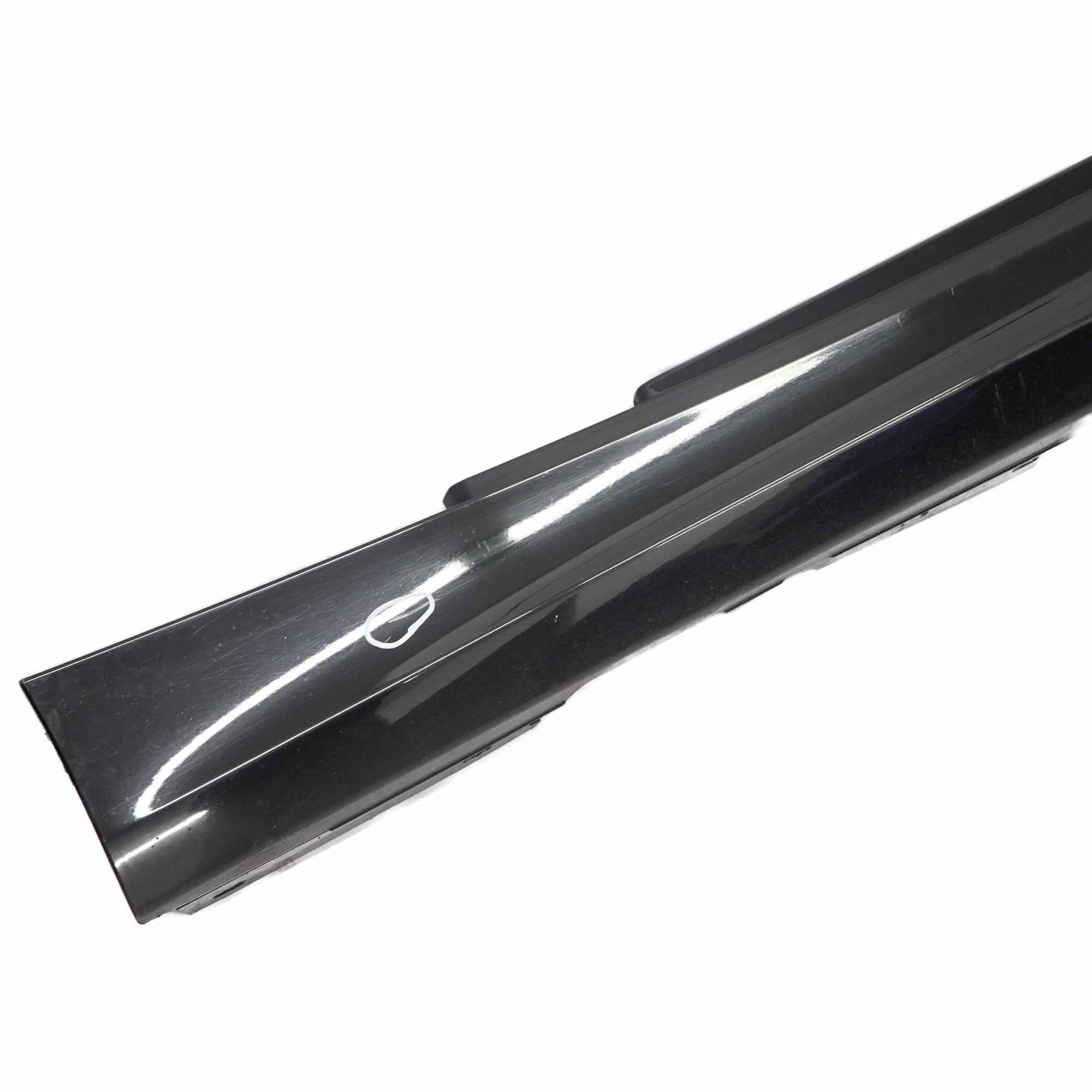 BMW E81 E82 Side Skirt Sill Strip Left N/S E88 Schwarz 2 Black - 668