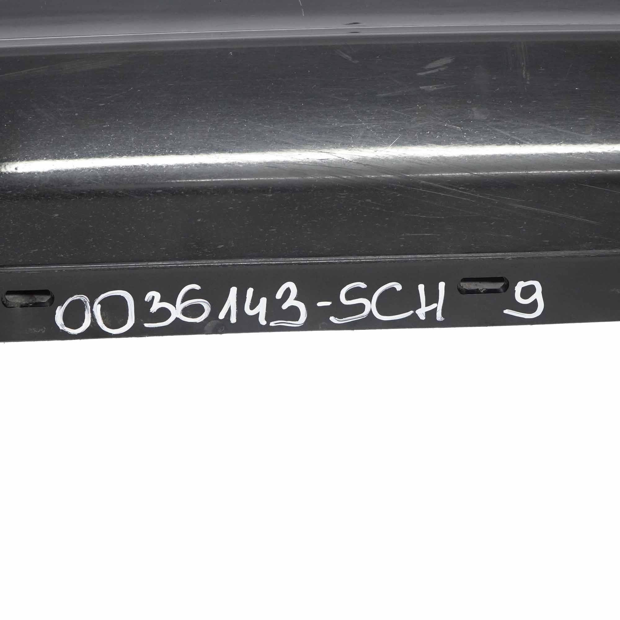 BMW E81 E82 Side Skirt Sill Strip Left N/S E88 Schwarz 2 Black - 668