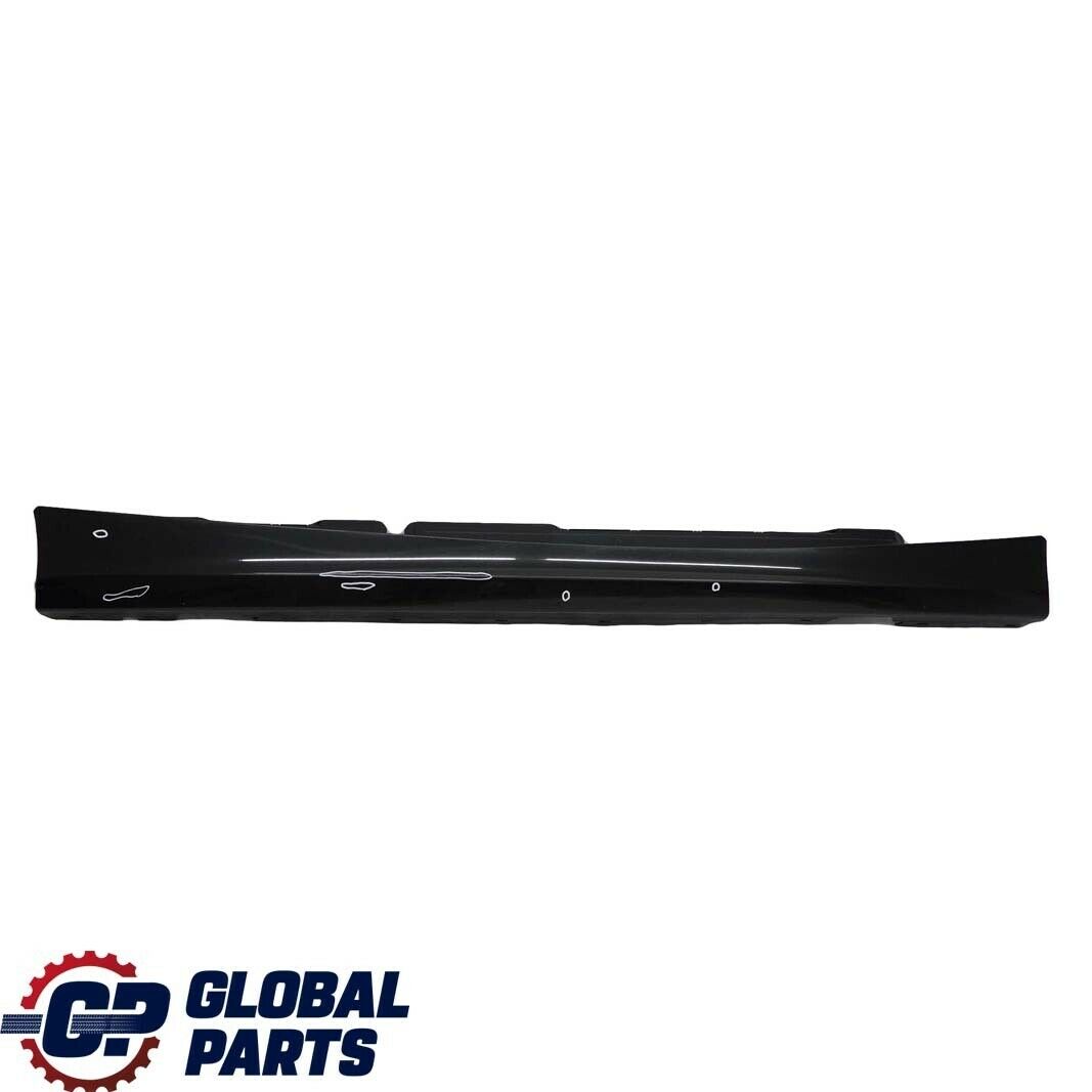 BMW 1 SERIES 1 E87 LCI Sill Strip Side Skirt Right O/S Black Sapphire Metallic