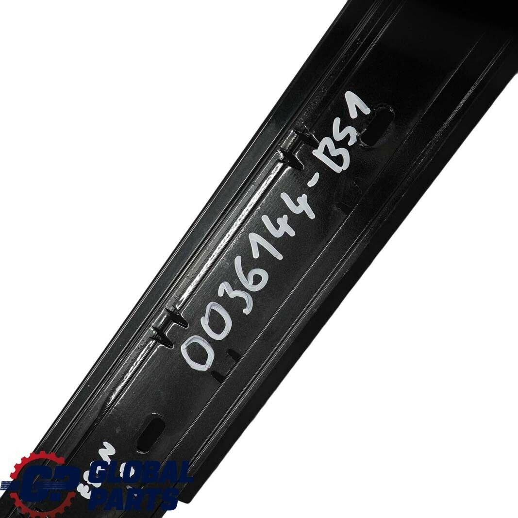 BMW 1 SERIES 1 E87 LCI Sill Strip Side Skirt Right O/S Black Sapphire Metallic