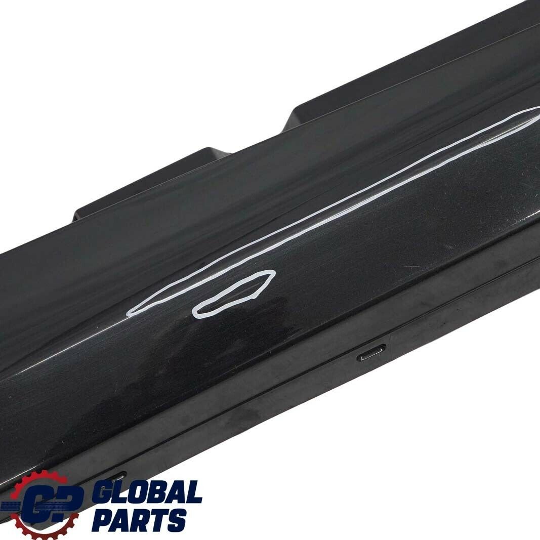 BMW 1 SERIES 1 E87 LCI Sill Strip Side Skirt Right O/S Black Sapphire Metallic