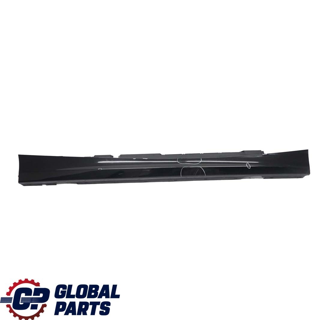 BMW 1 E87 LCI 6 Sill Strip Side Skirt Right O/S Schwarz 2 Black - 668