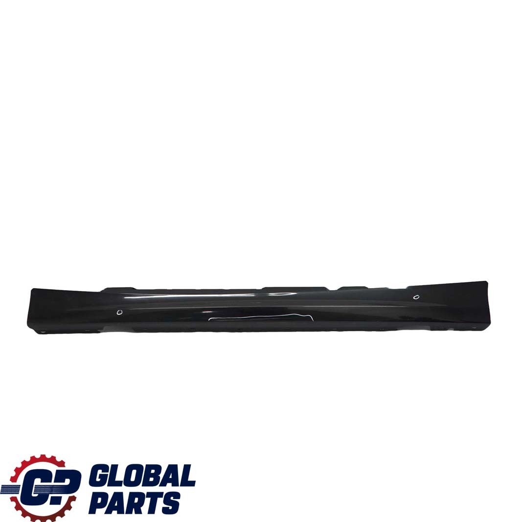 BMW 1 E87 LCI 11 Sill Strip Side Skirt Left N/S Black Sapphire Metallic - 475