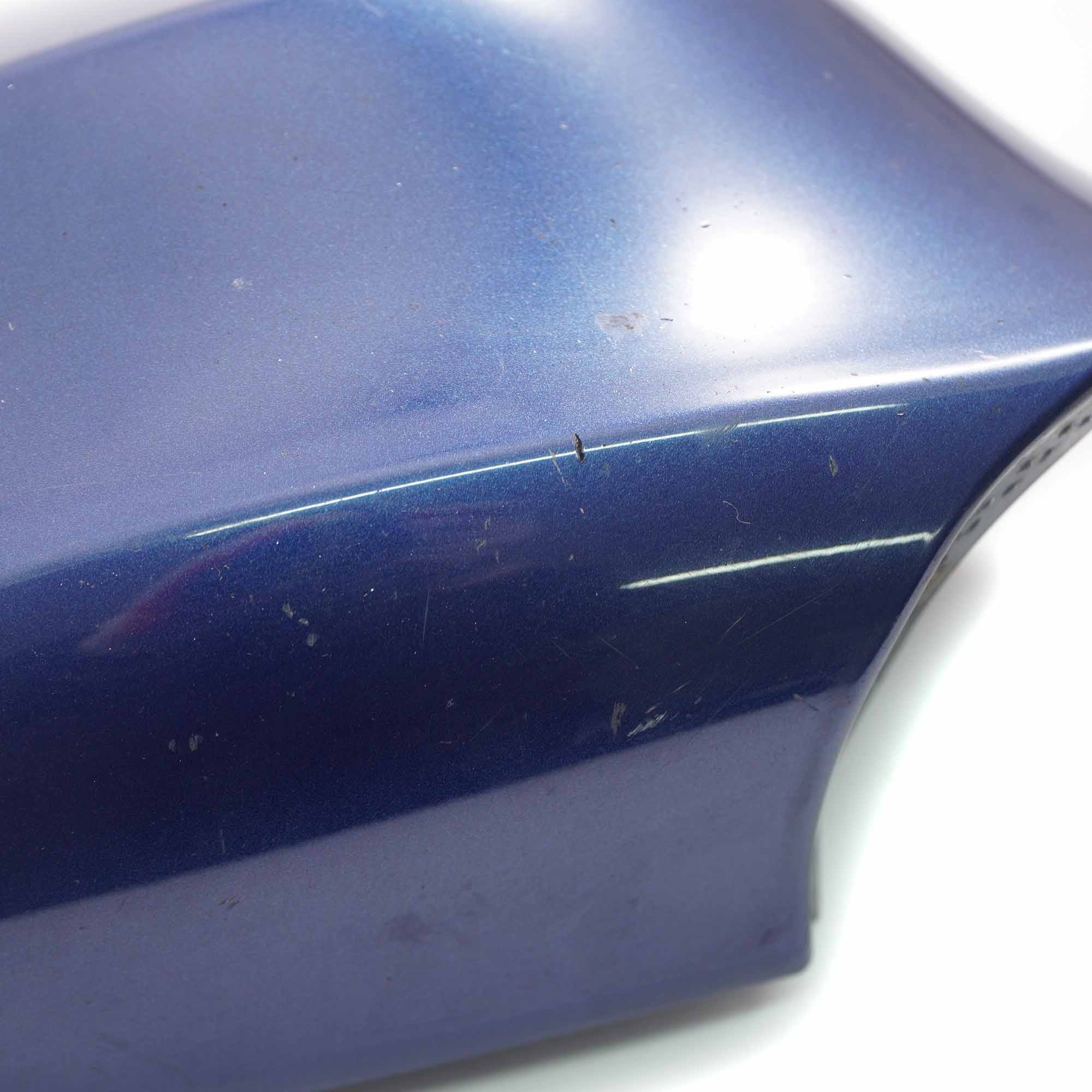 Wing Mirror Cover BMW E90 E91 LCI Right Cap O/S Casing Le Mans Blue - 381