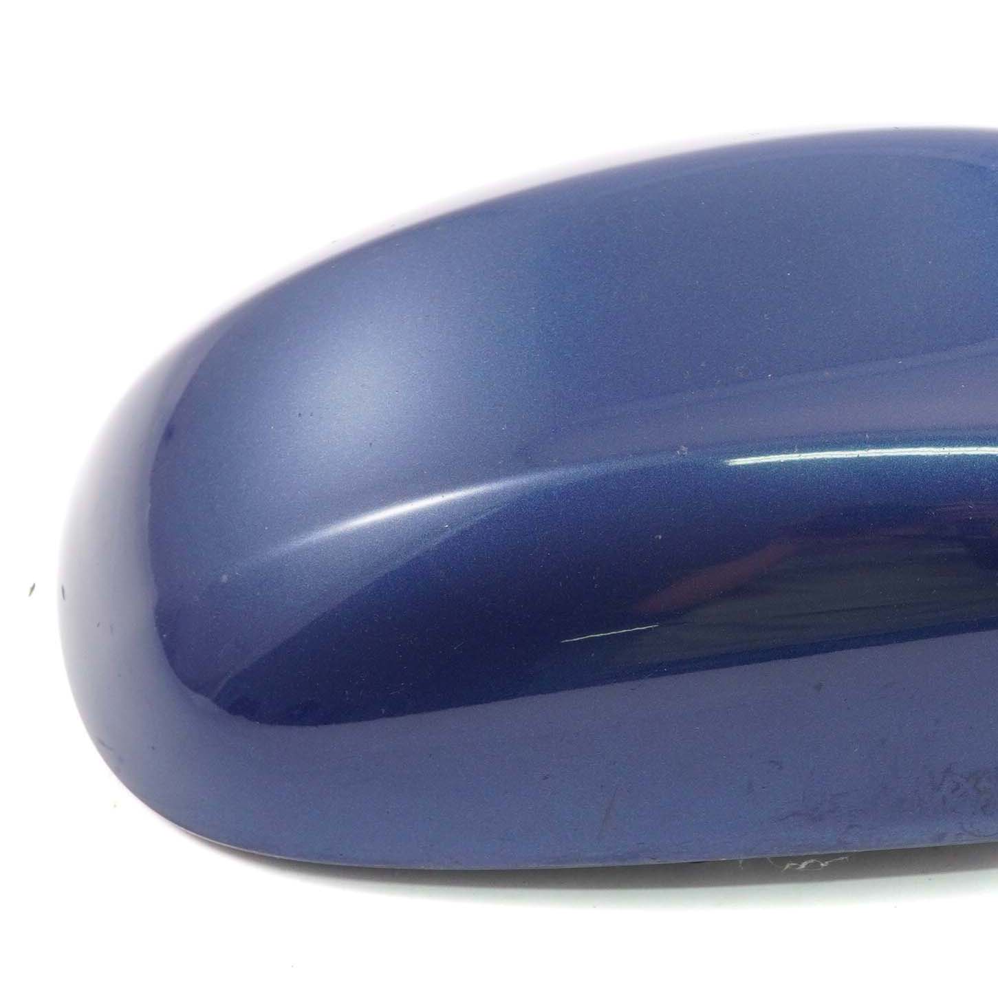 BMW E90 E91 LCI Right Cover Cap O/S Casing Wing Mirror Le Mans Blue - 381