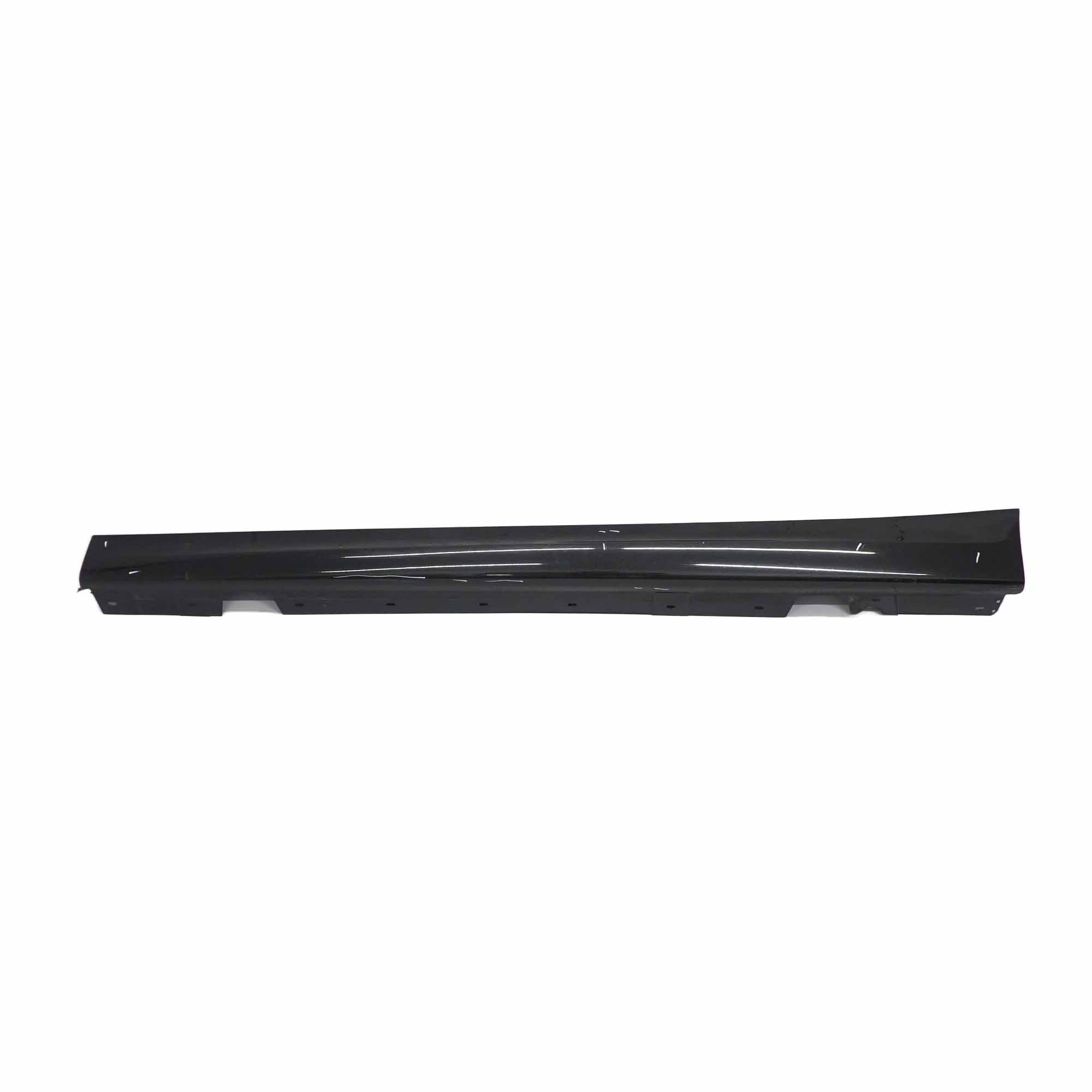 BMW E90 E91 LCI Sill Strip Side Skirt Left N/S Black Sapphire Metallic - 475