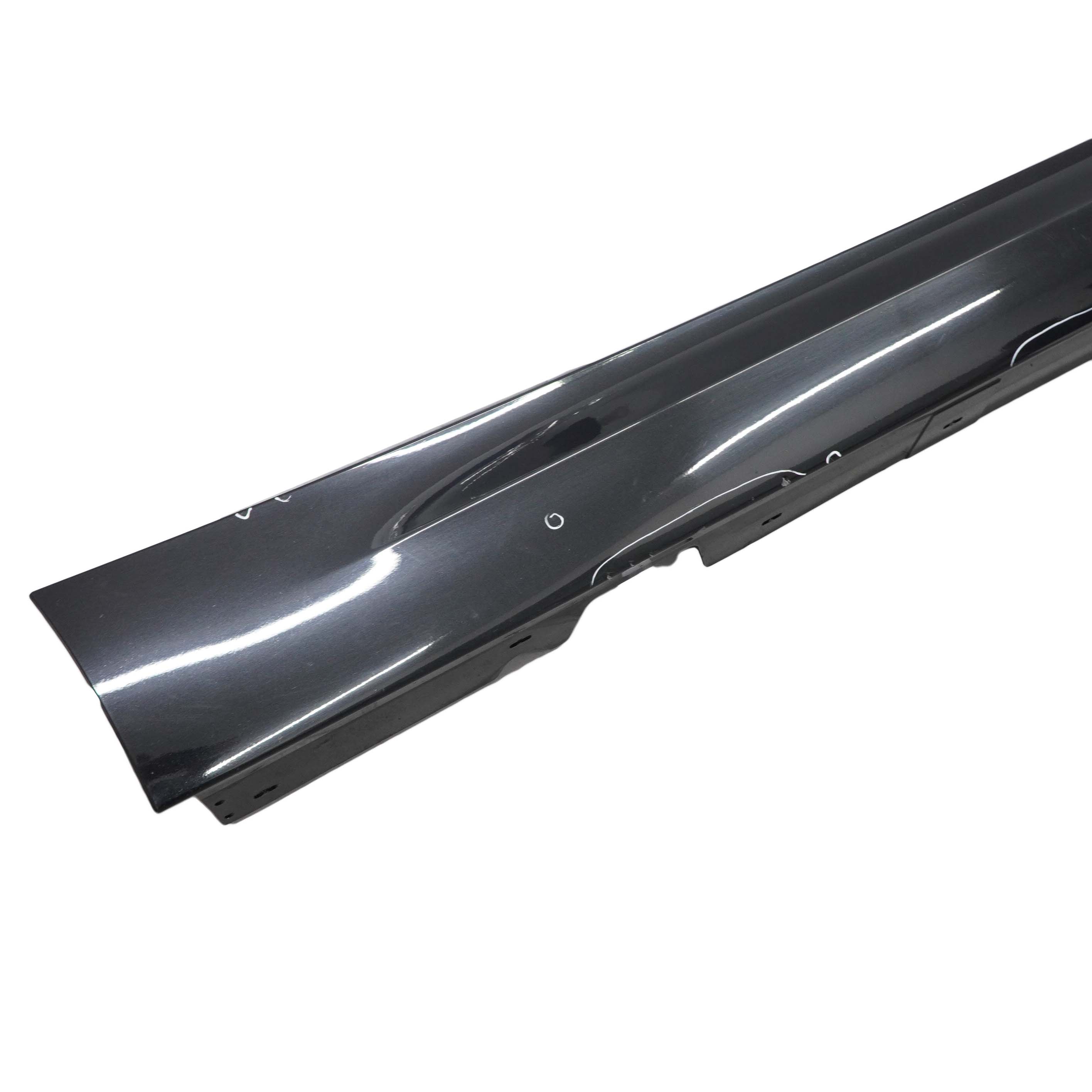 Side Skirt BMW E90 E91 LCI Sill Strip Right O/S Black Sapphire Metallic - 475