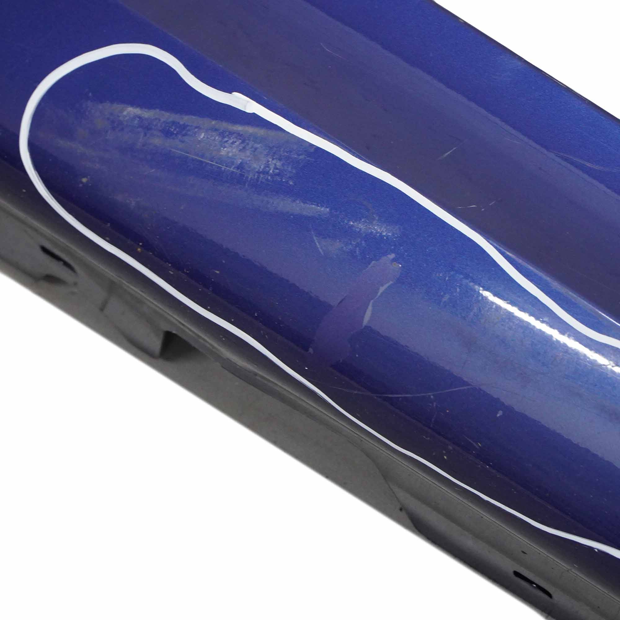 Side Skirt BMW E90 LCI M Sport Sill Strip Cover Right O/S Le Mans Blue - 381