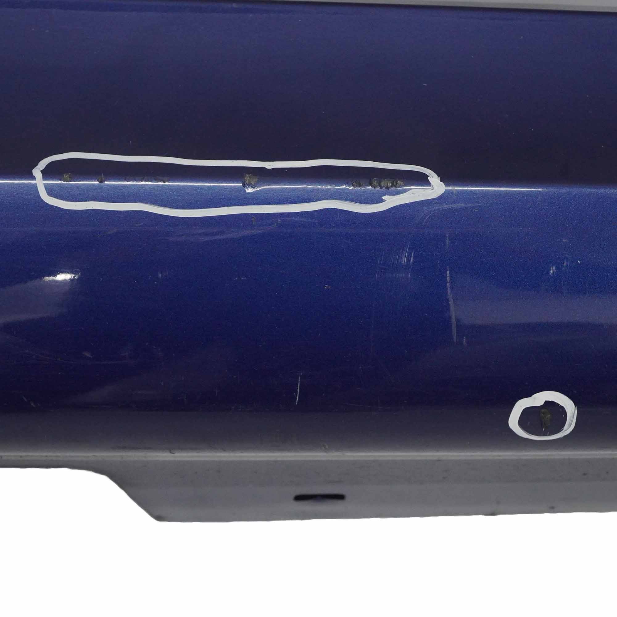 Side Skirt BMW E90 LCI M Sport Sill Strip Cover Right O/S Le Mans Blue - 381