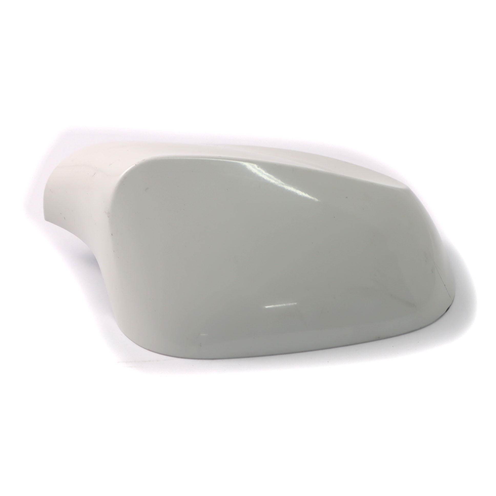 Wing Mirror Cover BMW E81 E87 LCI Right O/S Cap Casing Alpinweiss White - 300