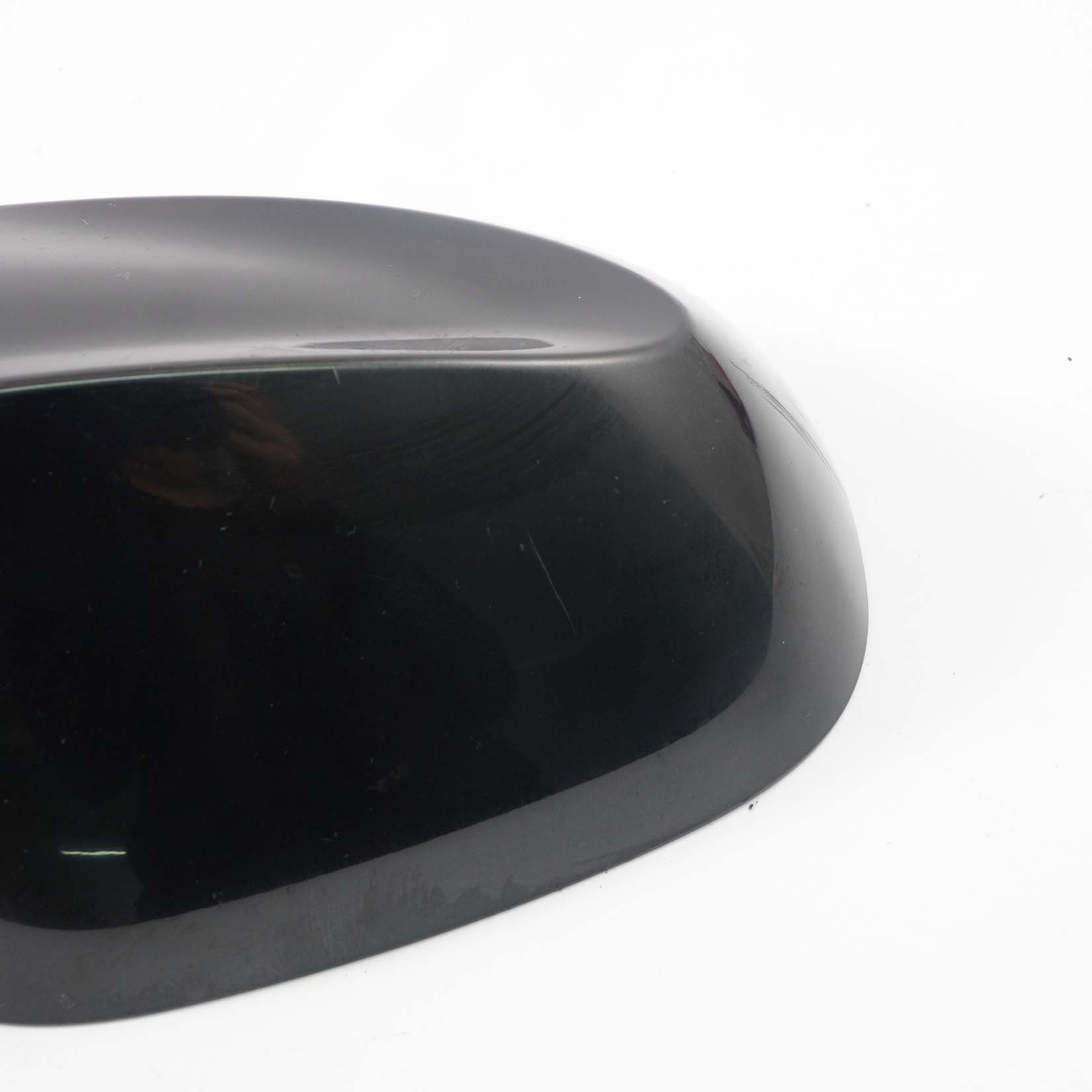 Wing Mirror Cover BMW E81 E87 LCI Right O/S Covering Casing Black Sapphire - 475