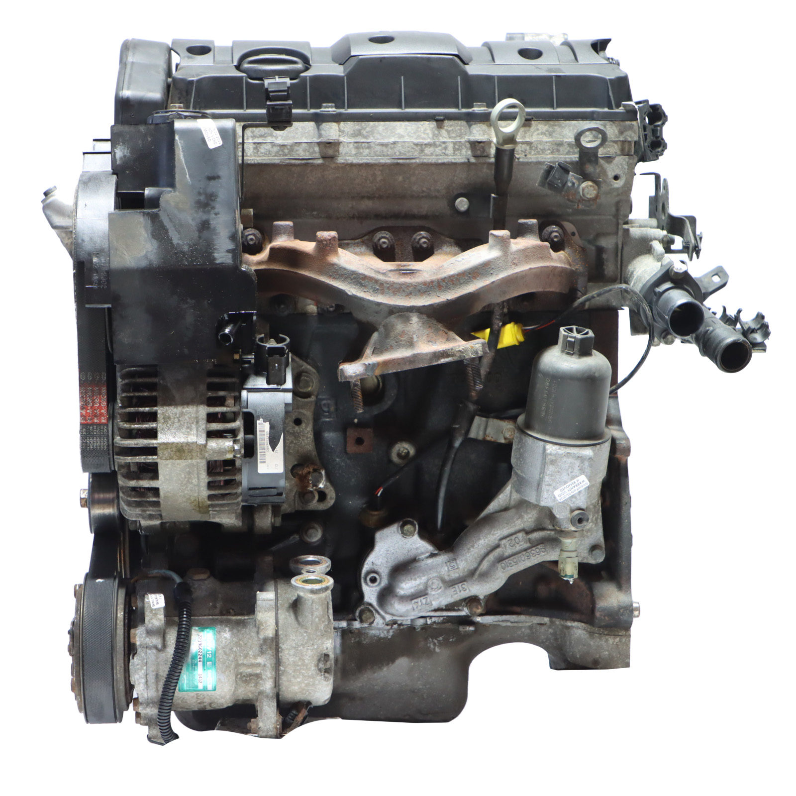 Peugeot 206 307 1.6 Benzin Kompletter Motor NFU TU5JP4 110PS 124TKM, GARANTIE