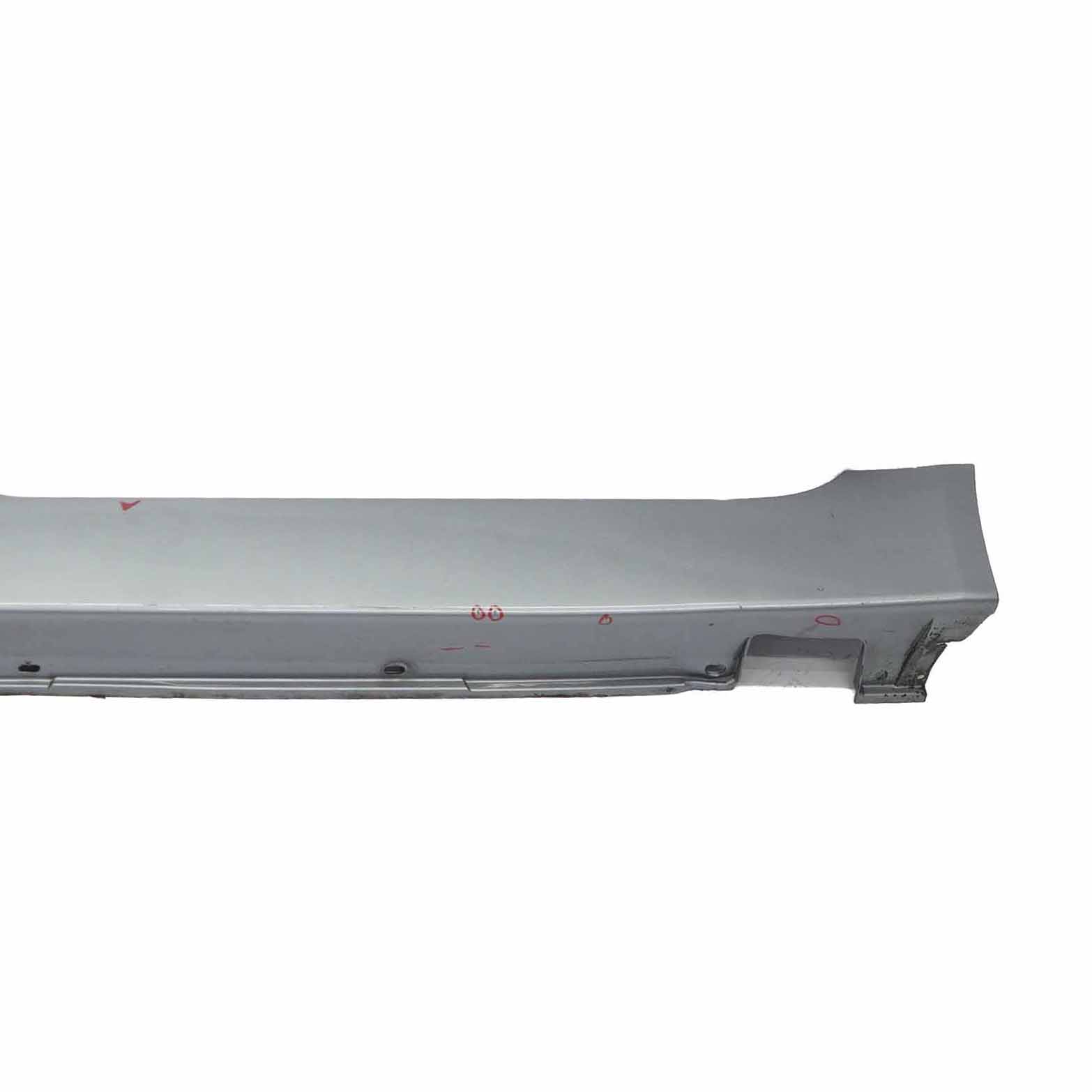 BMW E60 E61 Side Skirt Door Sill Cover Left N/S Silbergrau Silver Grey - A08