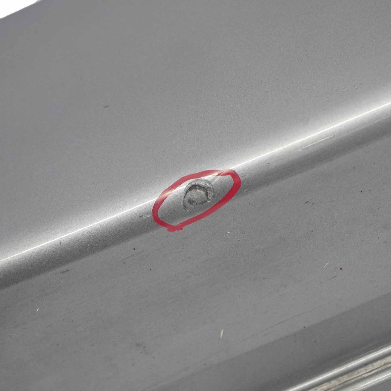 BMW E60 E61 Door Sill Side Cover Skirt Right O/S Silbergrau Grey A08