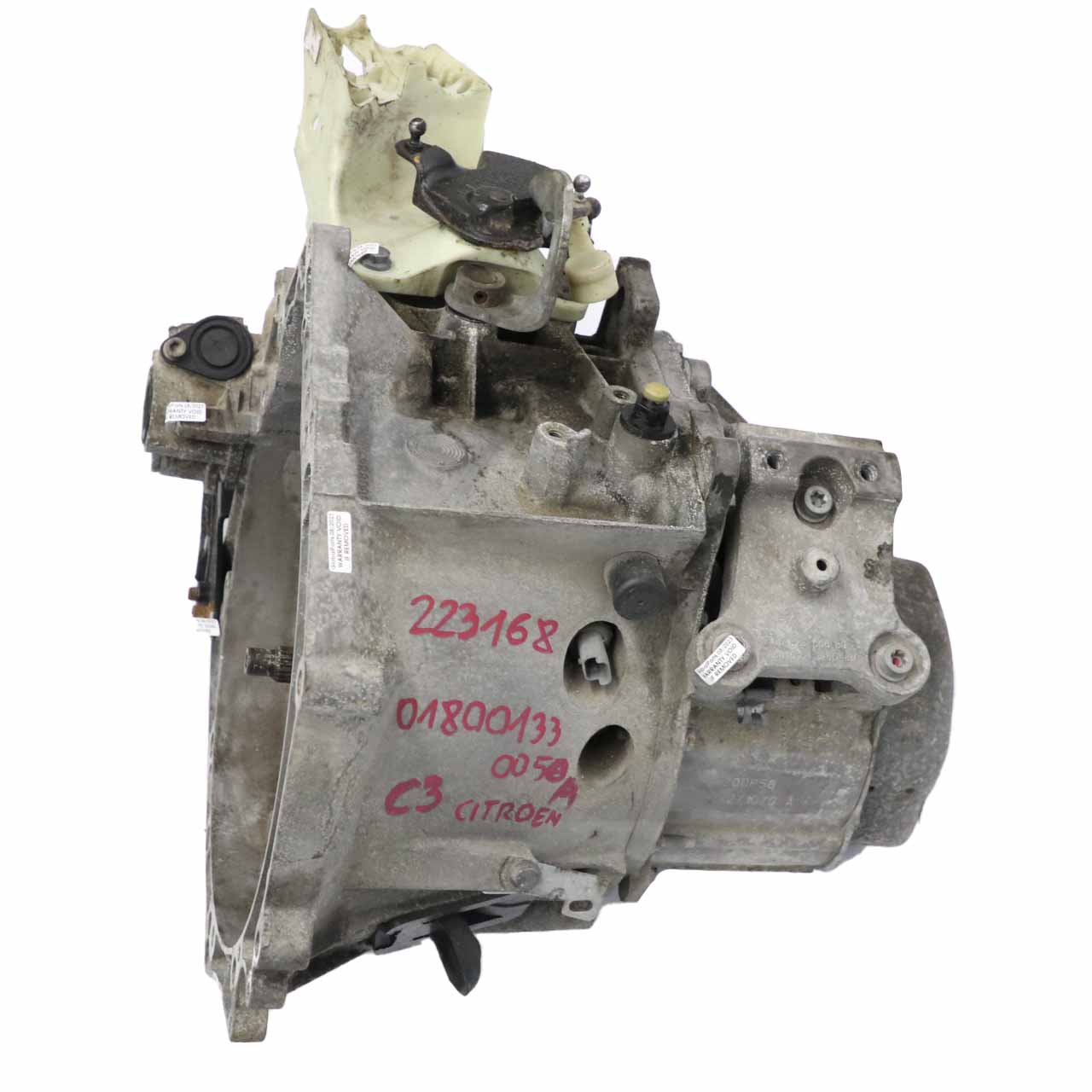 Schalt getriebe Citroen C3 1.6 HDI 9H02 5 Gang 223168 9680886910 GARANTIE