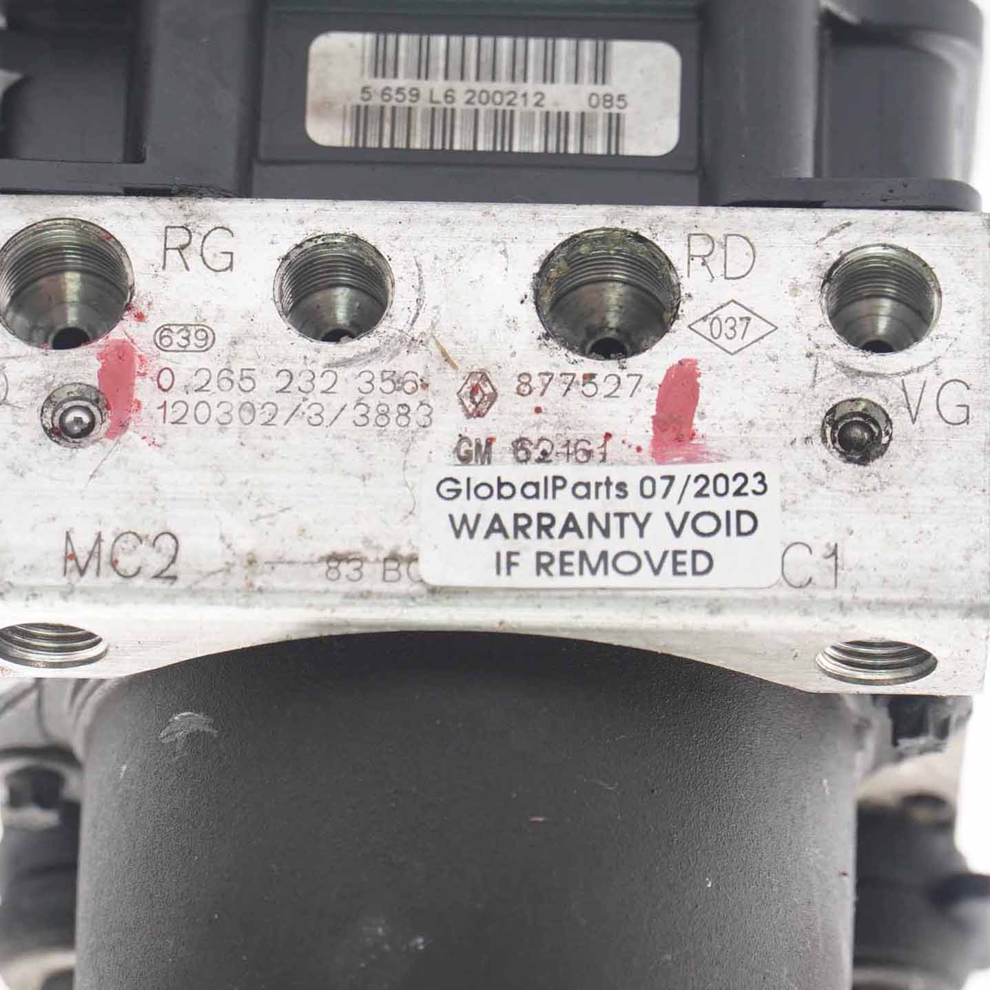 ABS-Bremspumpe Renault Trafic II DSC Hydro-Bremsanlage Pumpenmodul 0265232356