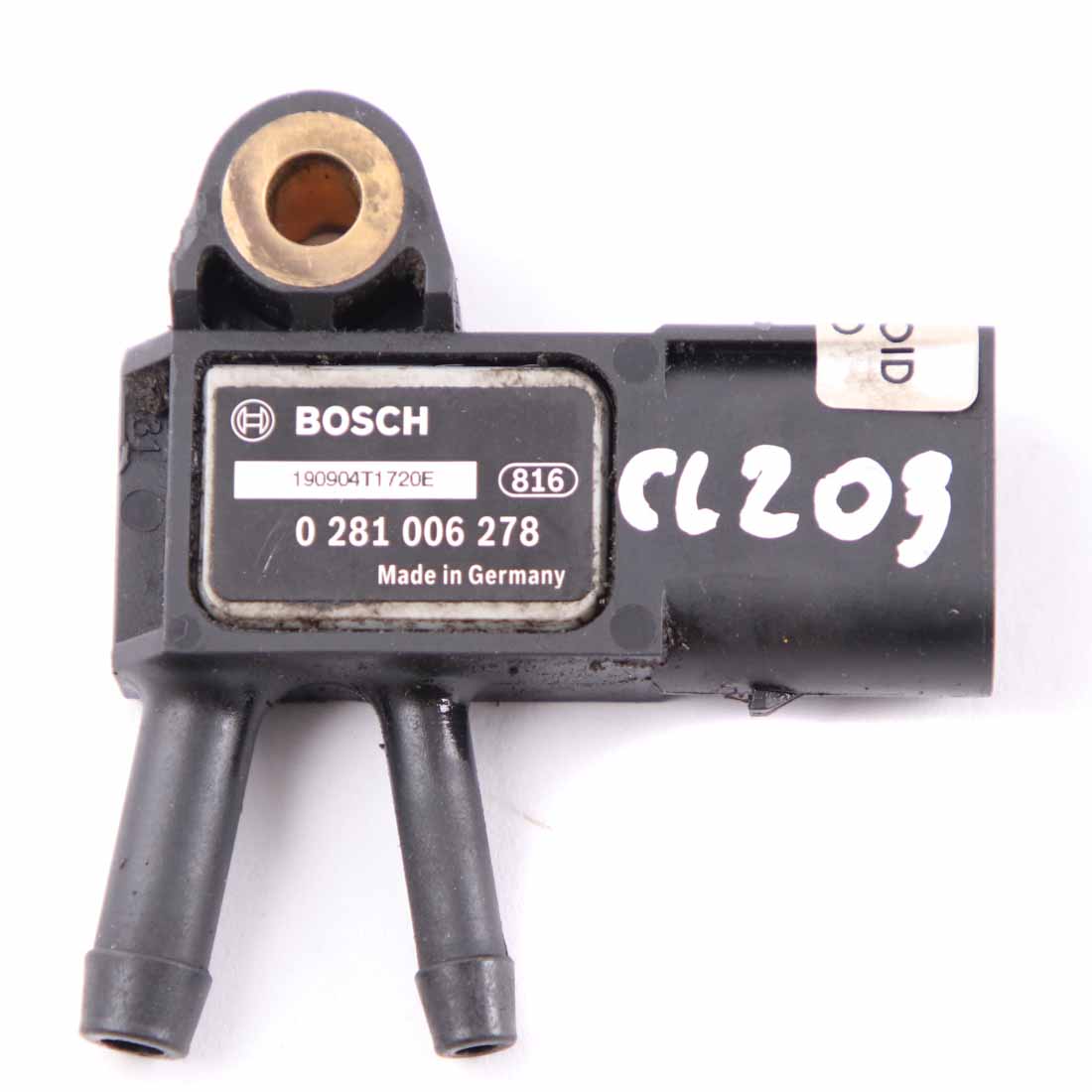 Mercedes CL203 Abgasdrucksensor Steuergerät Modul 0281006278