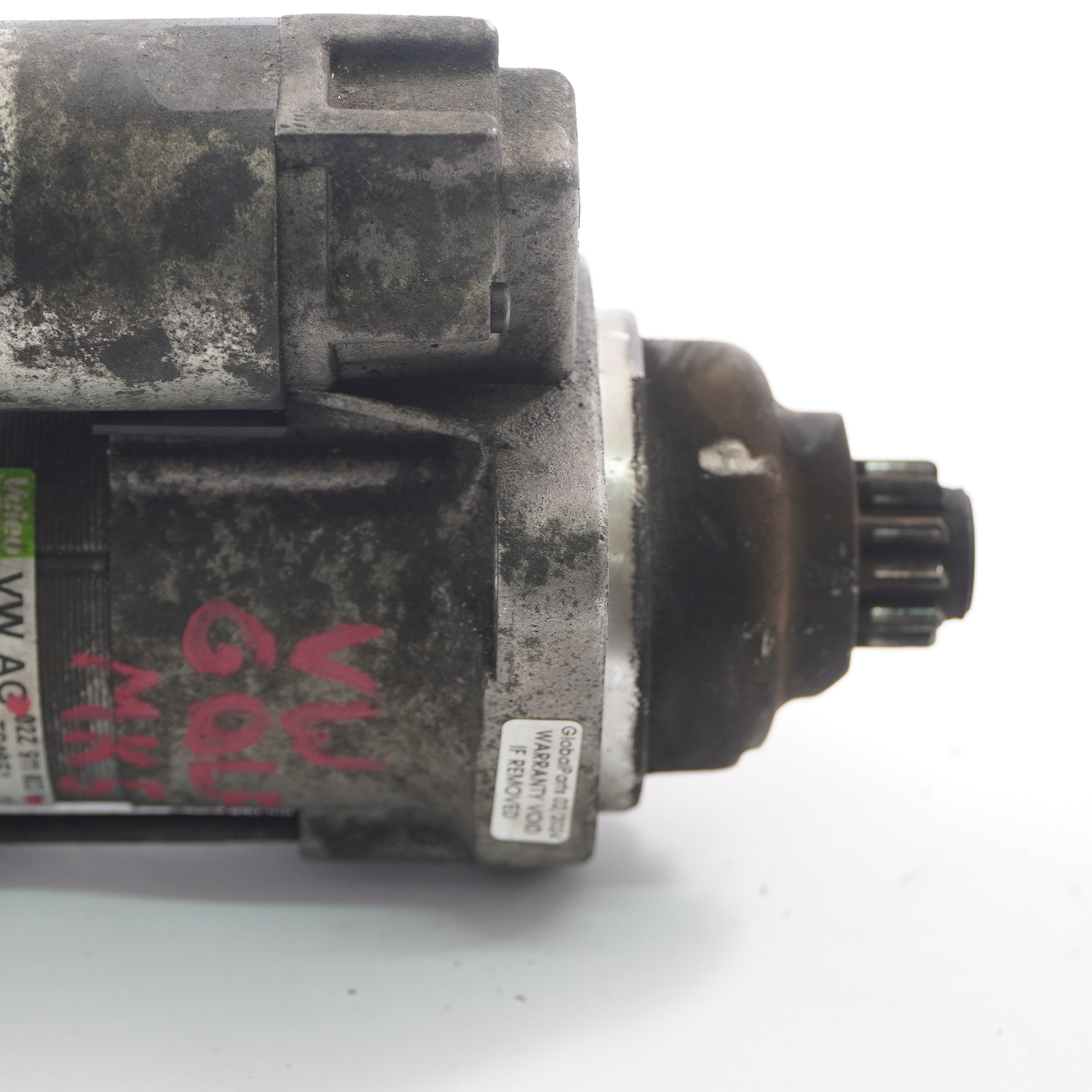 Volkswagen VW Golf V 1.9 TDI Diesel Motor Starter Motor 02Z911023H