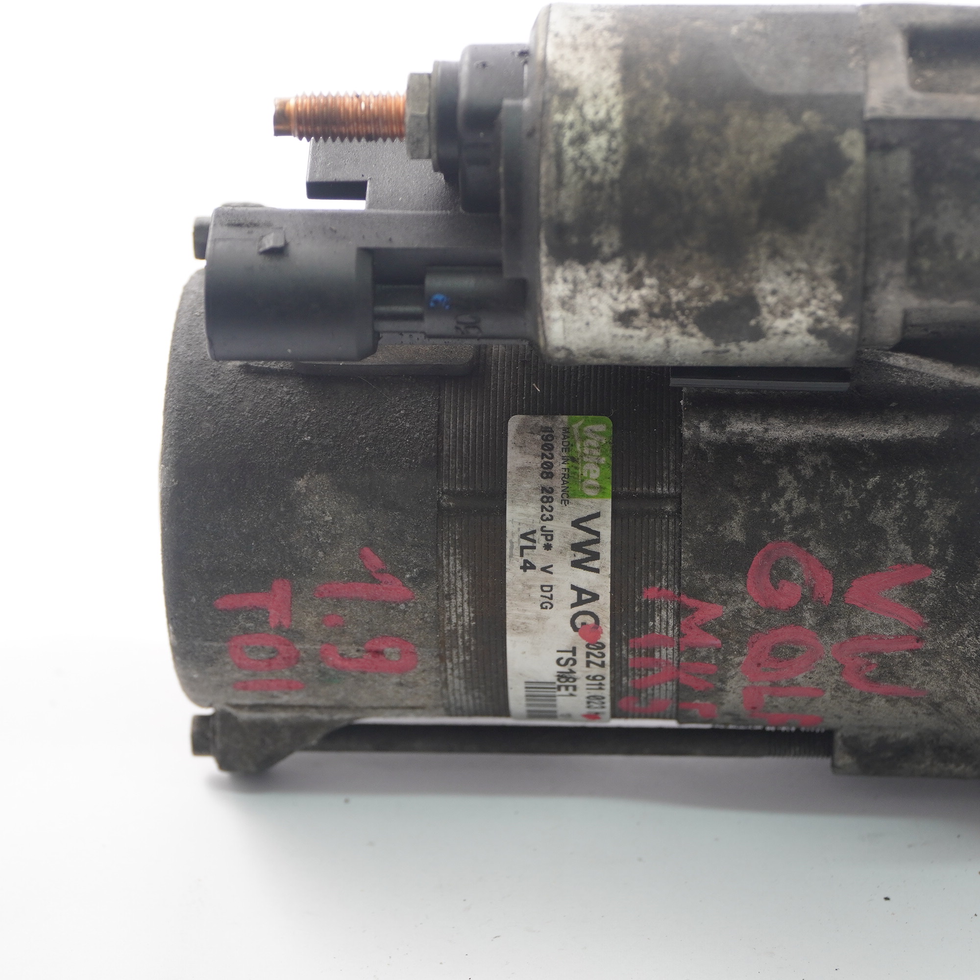 Volkswagen VW Golf V 1.9 TDI Diesel Motor Starter Motor 02Z911023H