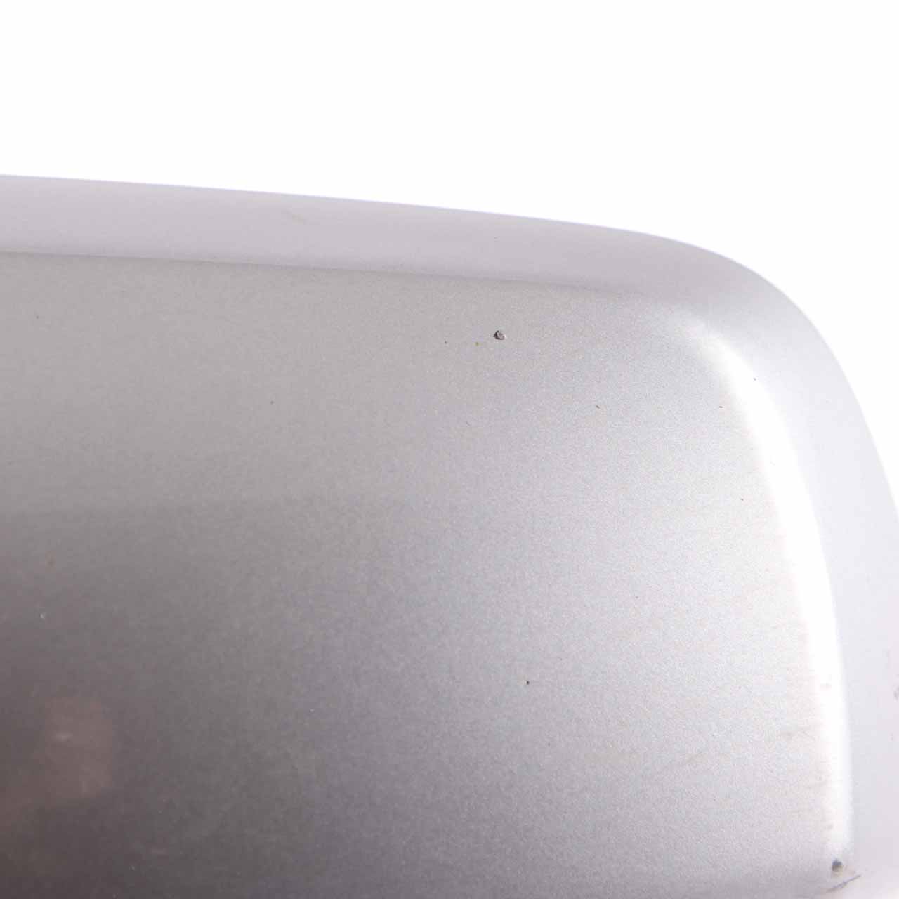 Wing Mirror Cover BMW E60 E61 Left N/S Cap Silbergrau Silver Grey A08