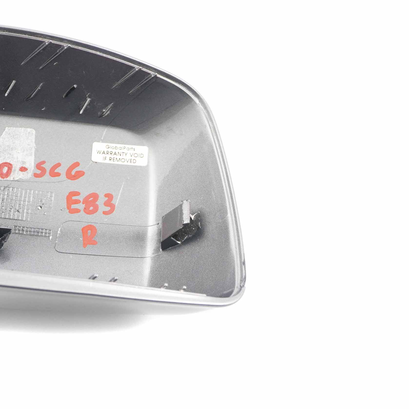 Mirror Cover BMW X3 E83 Wing Right Cap O/S Casing Spacegrau Grey - A52