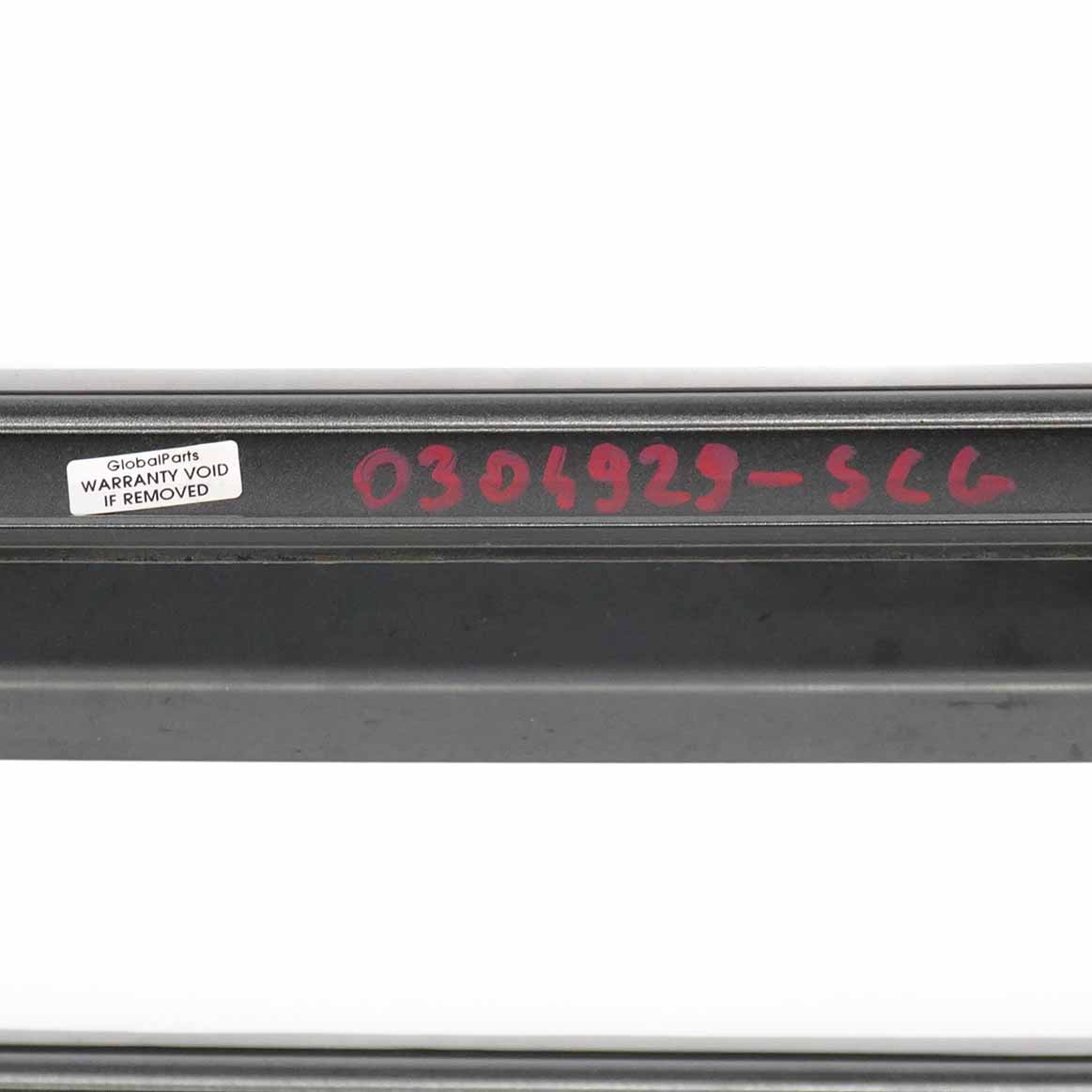 BMW X3 E83 Dachreling Zierleiste Links Rechts Set Spacegrau Grau - A52