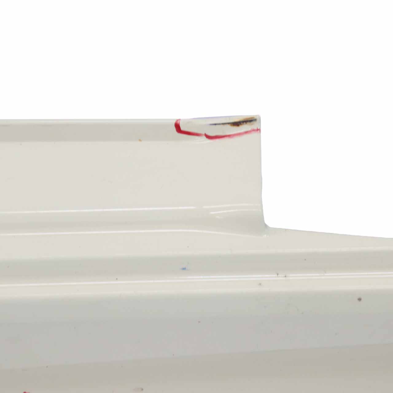 Mini R50 R53 Side Skirt JCW Left Door N/S Sill Strip Trim Pepper White - 850