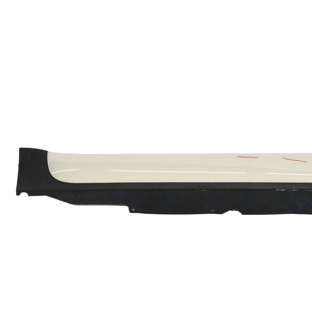 Mini R50 JCW Side Skirt Right Door O/S Sill Trim Pepper White - 850