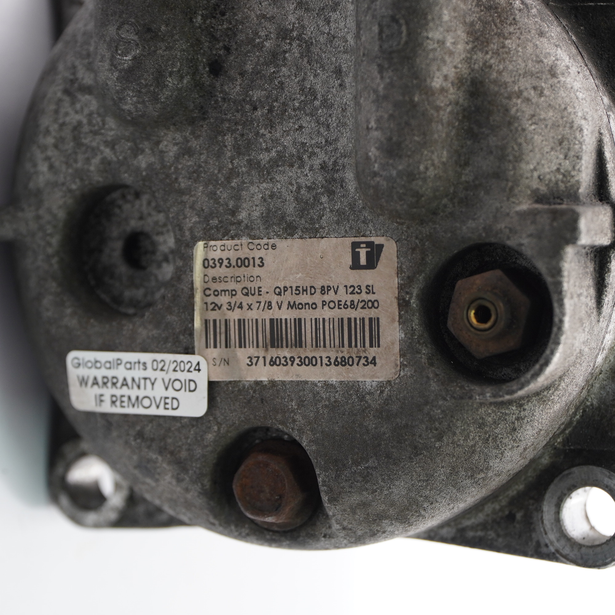 Mercedes Sprinter W906 OM651 Air Conditioning Compressor A/C Pump 03930013