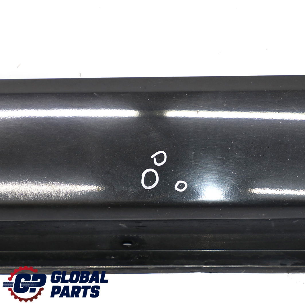 BMW 7 Series E66 Long Door Sill Cover Skirt Left N/S Black Sapphire - 475