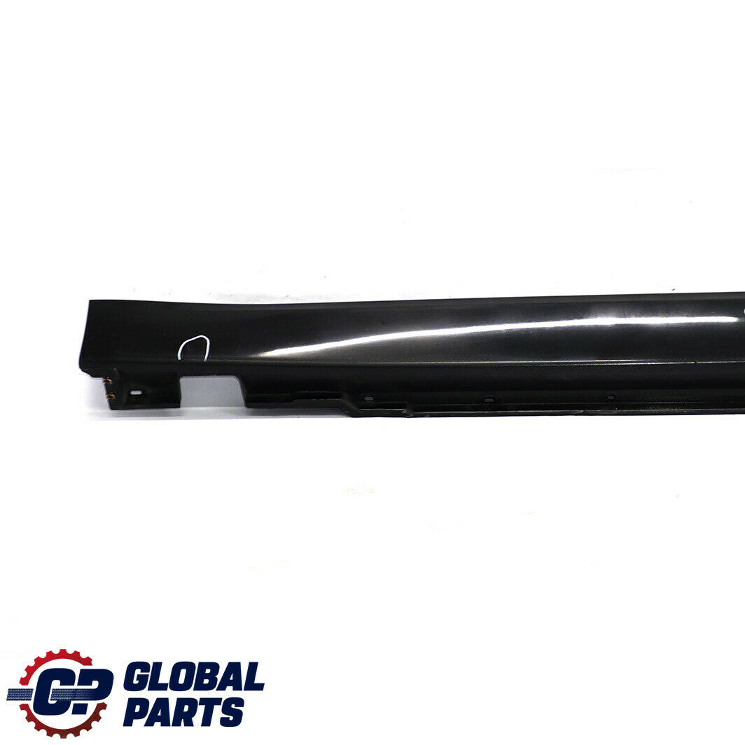 BMW 7 Series E66 Long Door Sill Cover Skirt Right O/S Black Sapphire - 475