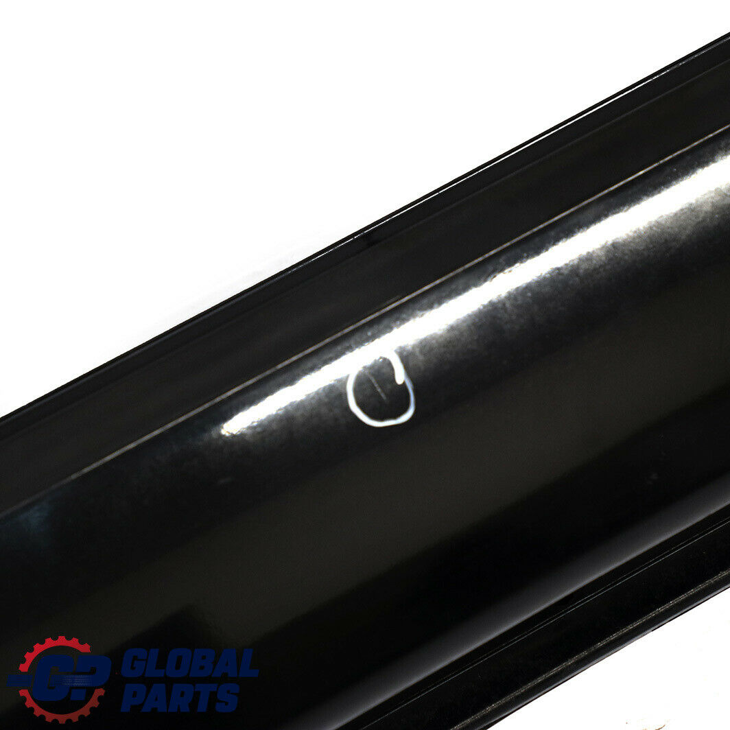 BMW 7 Series E66 Long Door Sill Cover Skirt Right O/S Black Sapphire - 475