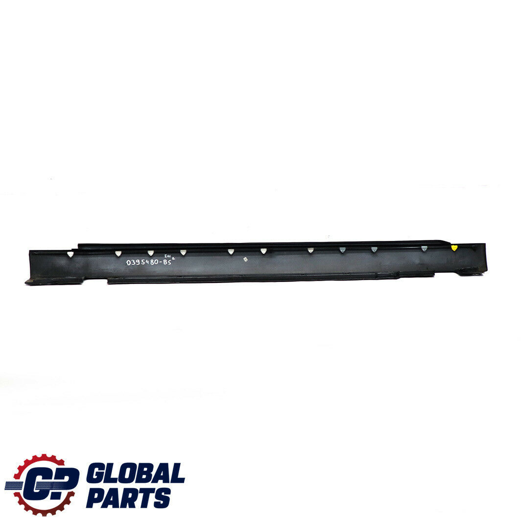 BMW 7 Series E66 Long Door Sill Cover Skirt Right O/S Black Sapphire - 475