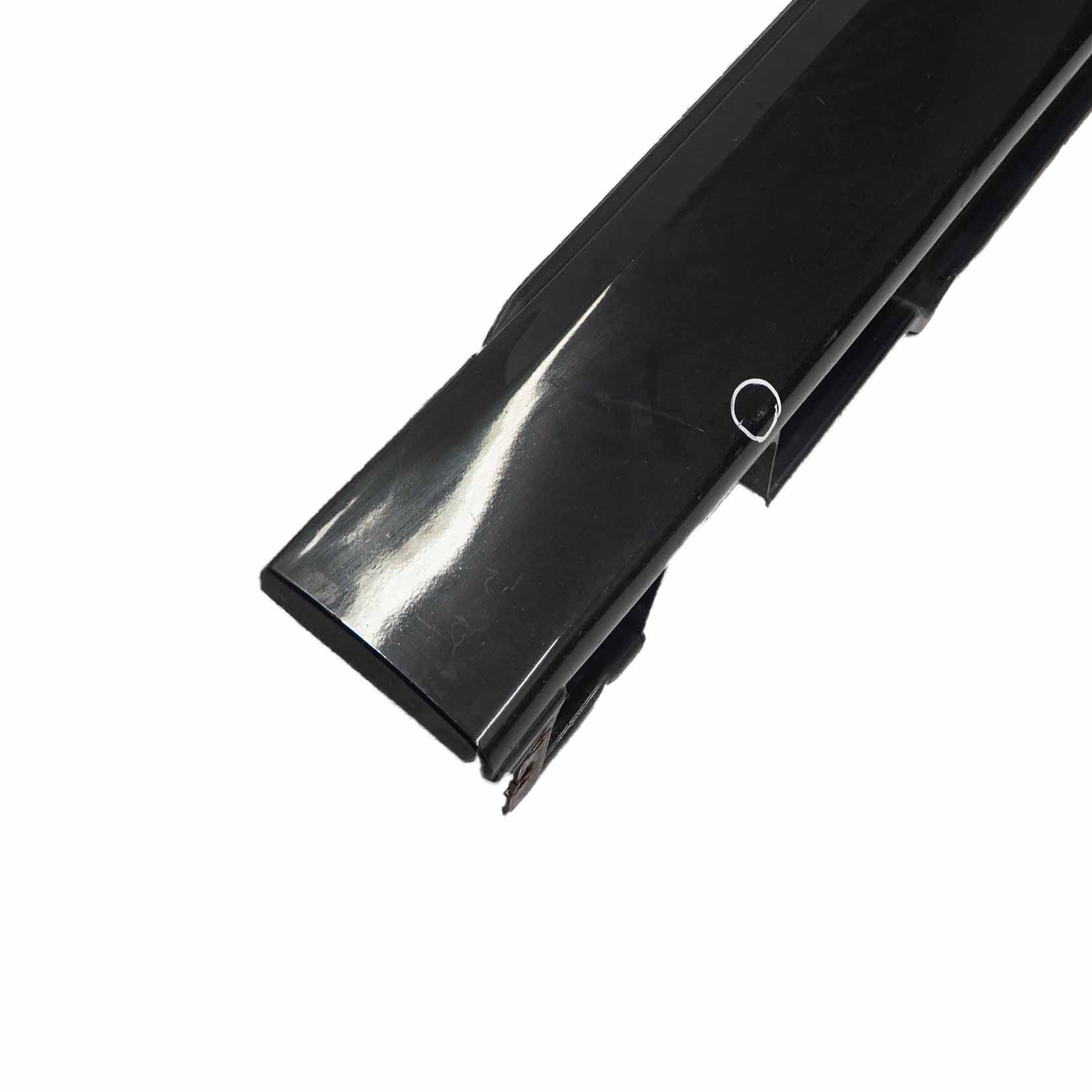 BMW E65 Side Skirt Door Sill Cover Right O/S Schwarz 2 Black - 668