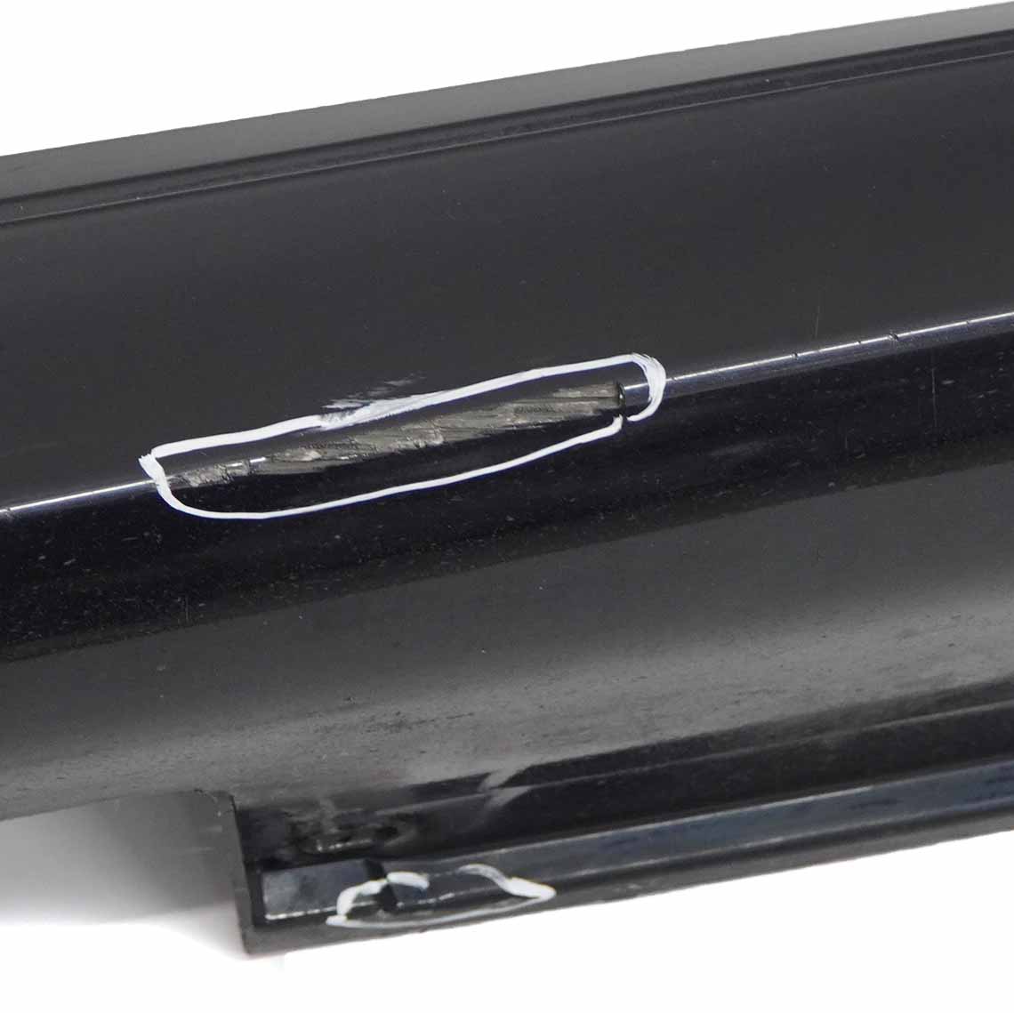 BMW E60 E61 M5 M Sport Door Sill Cover Skirt Left N/S Carbon Black - 416