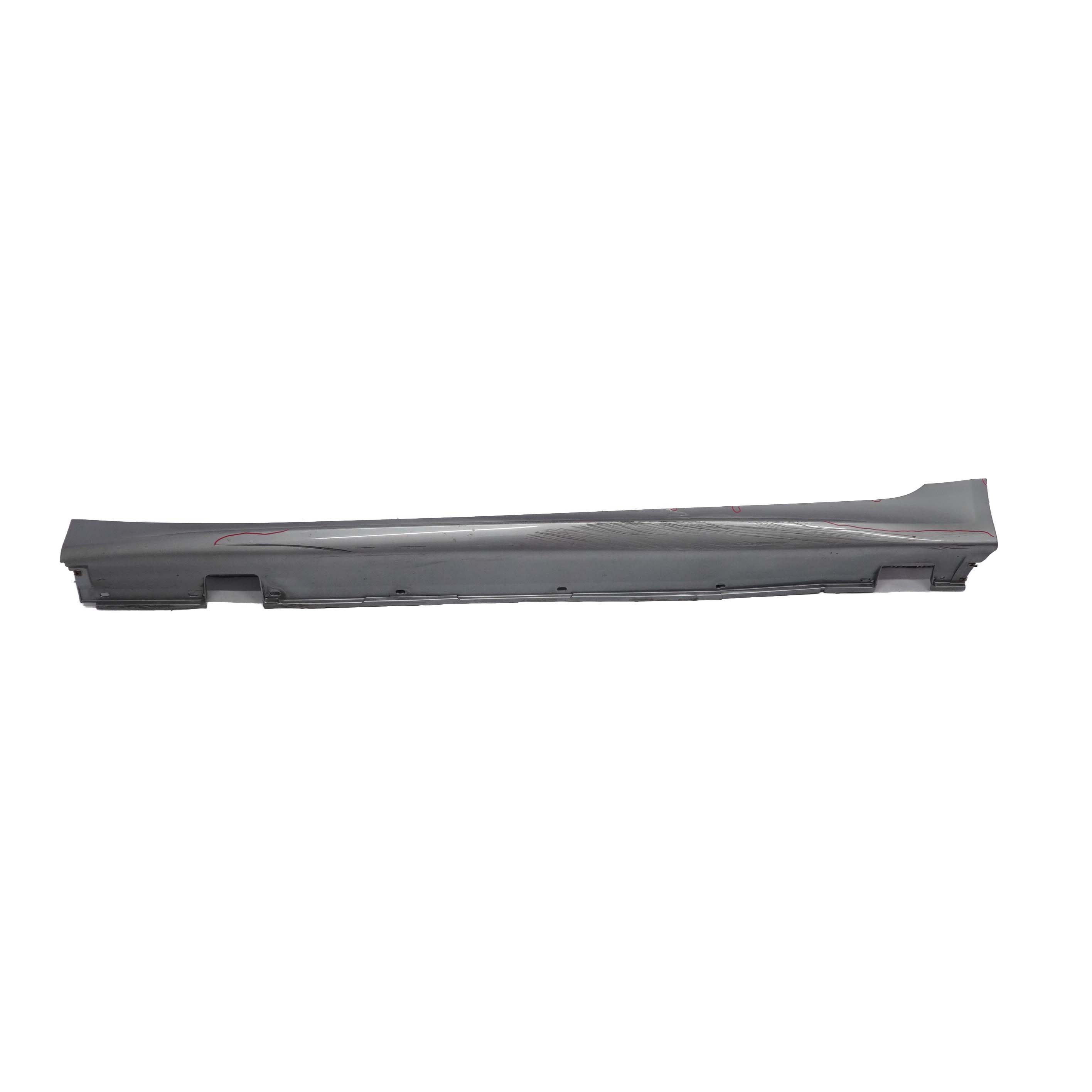 BMW 5 E60 E61 M5 M Sport Door Sill Cover Skirt Left N/S Spacegrau Grey - A52