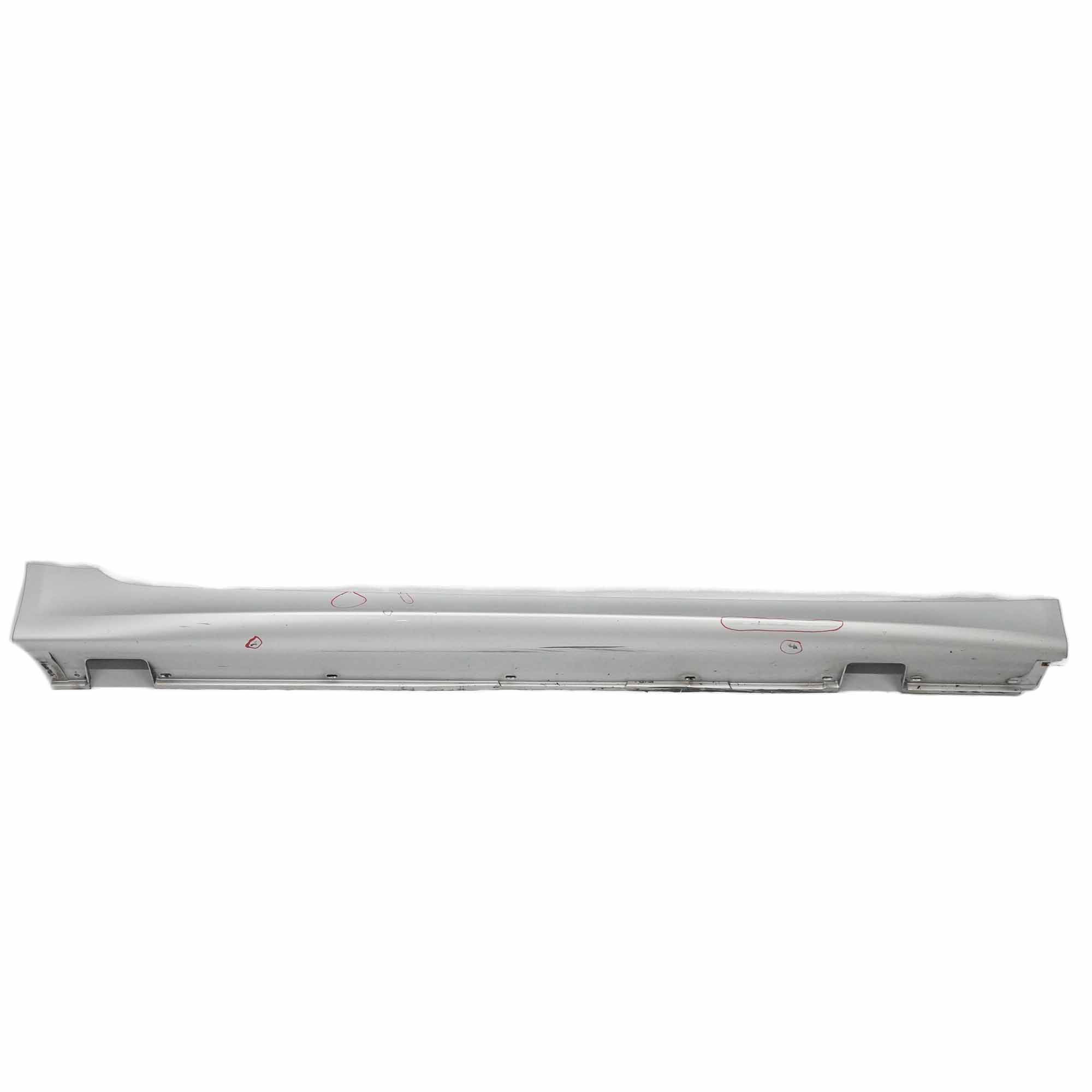 BMW E60 Side Skirt M Sport M5 Door Sill Cover Right O/S Titansilber Silber - 354