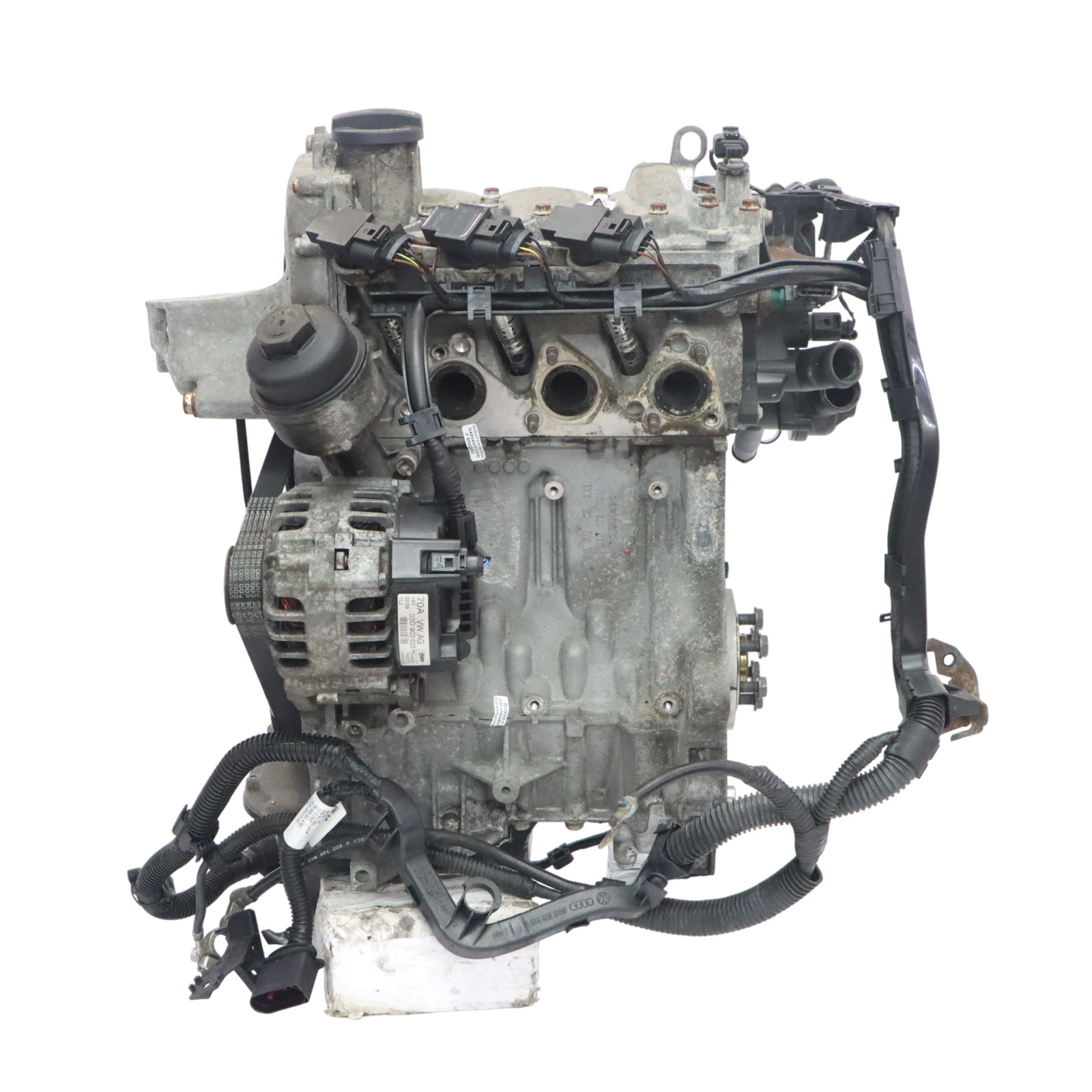 VW Volkswagen Fox 5 1.2 Benzin Kompletter Motor CHFB 55PS 139TKM, GARANTIE