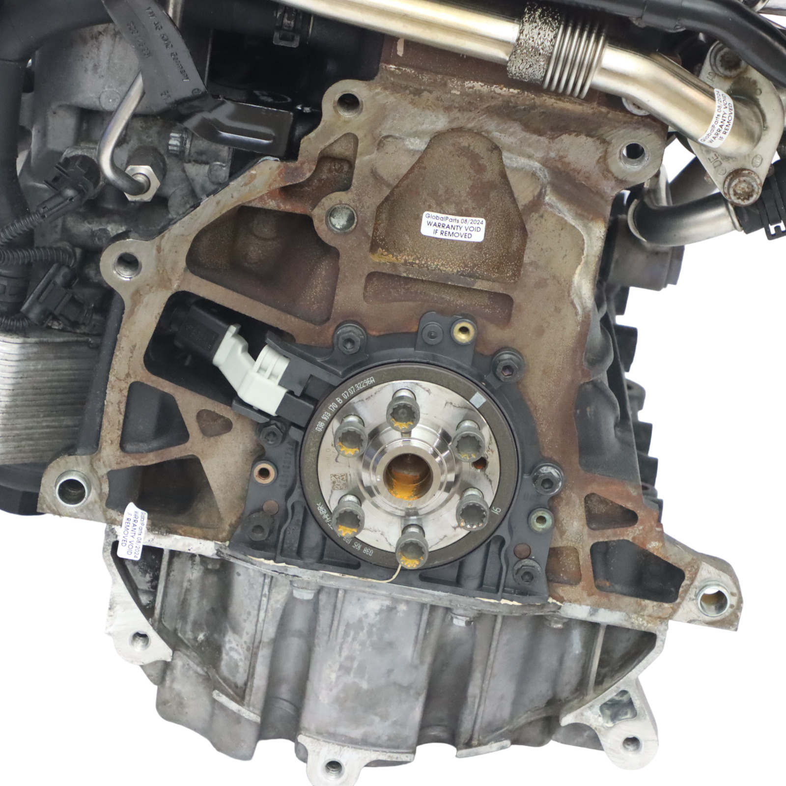 Volkswagen Golf 5 Audi A3 8P 2.0 TDI Kompletter Motor BMN 170PS 159TKM, GARANTIE