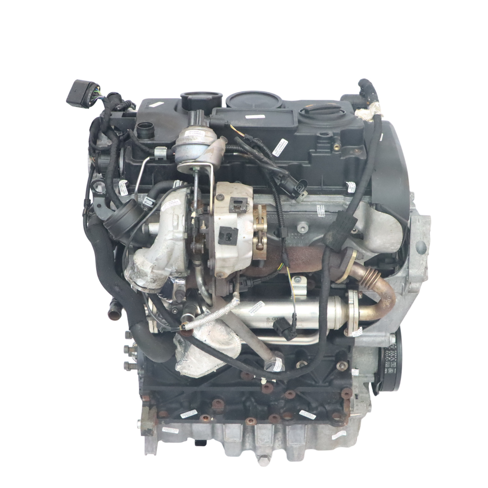 Volkswagen Golf 5 Audi A3 8P 2.0 TDI Kompletter Motor BMN 170PS 159TKM, GARANTIE