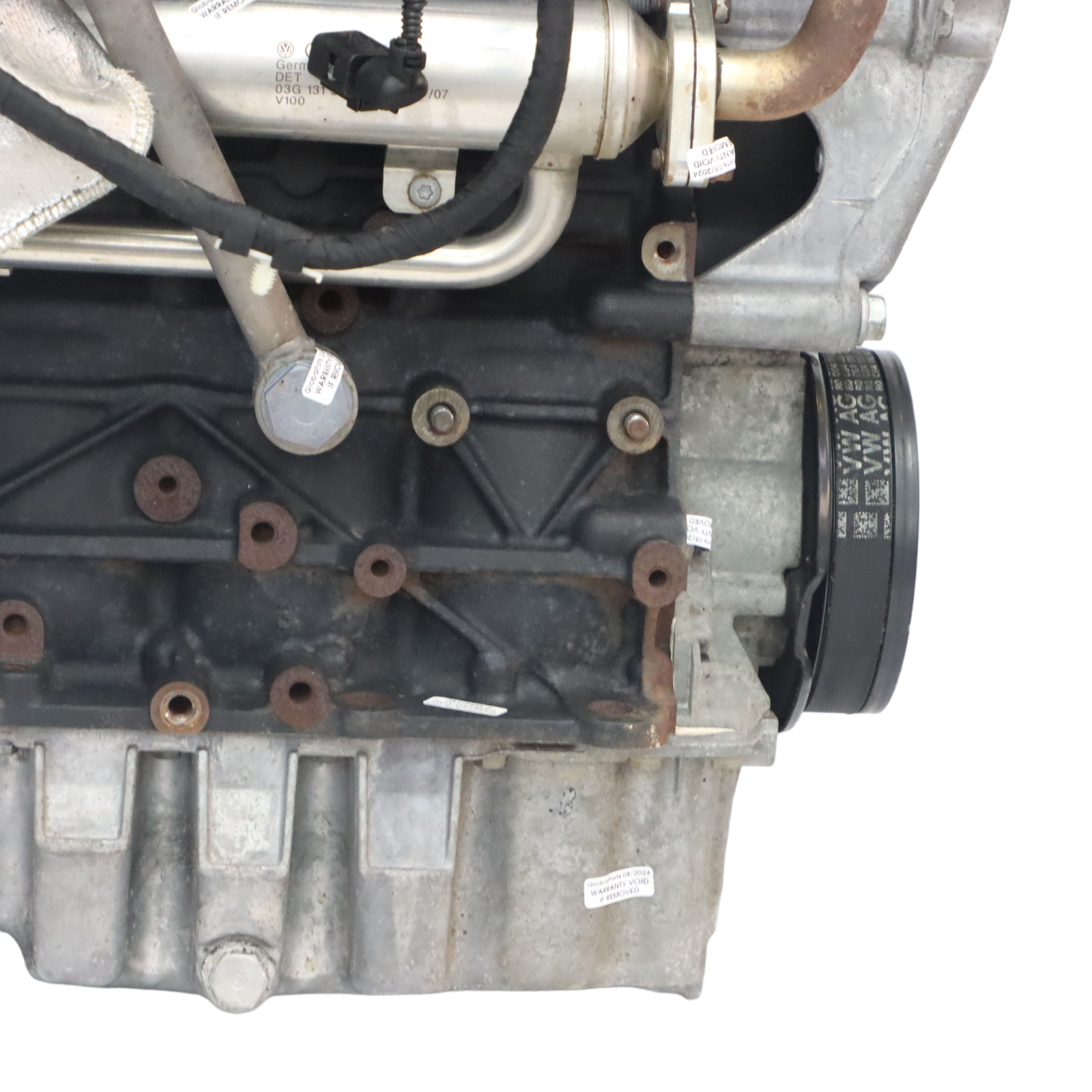 Volkswagen Golf 5 Audi A3 8P 2.0 TDI Kompletter Motor BMN 170PS 159TKM, GARANTIE