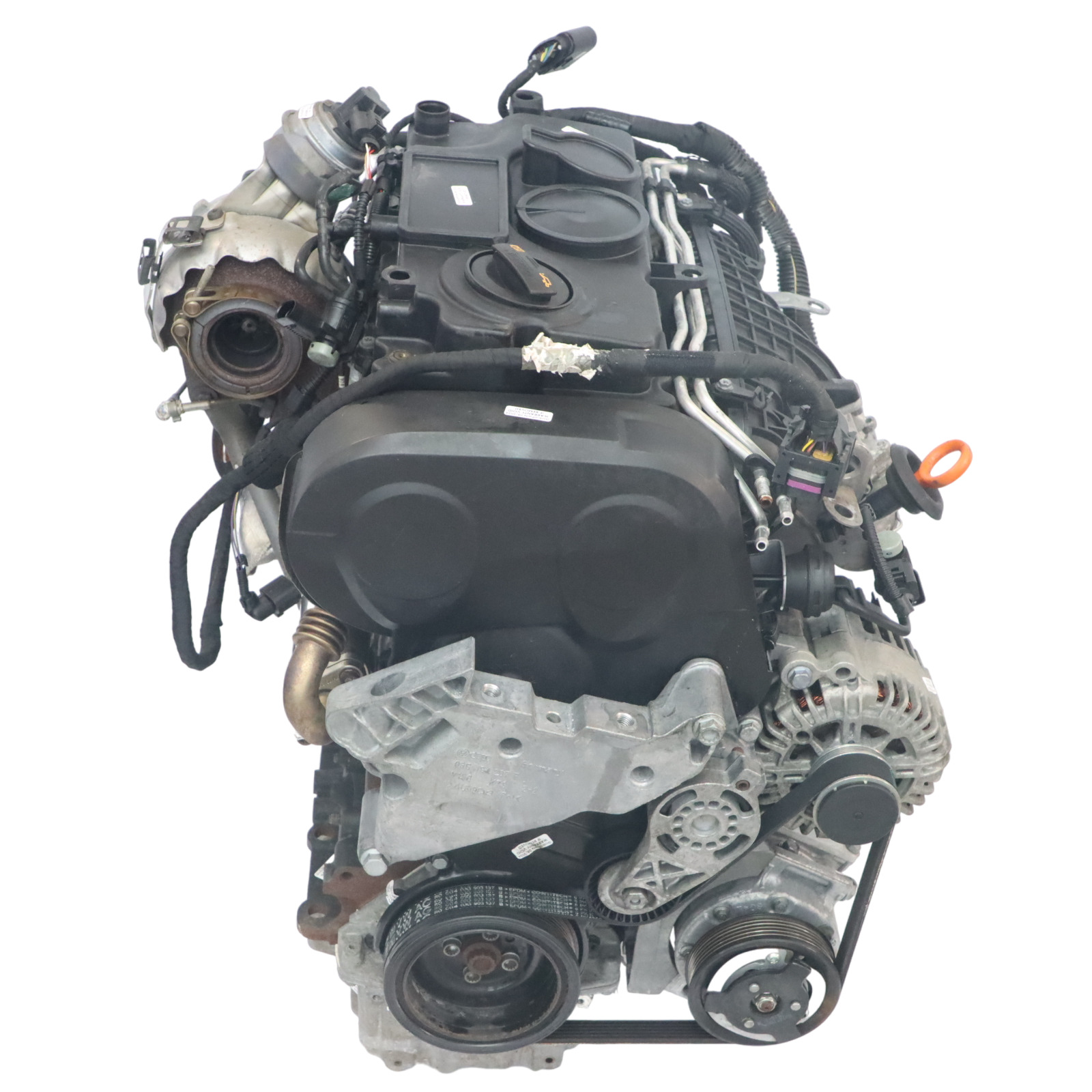 Volkswagen Golf 5 Audi A3 8P 2.0 TDI Kompletter Motor BMN 170PS 159TKM, GARANTIE