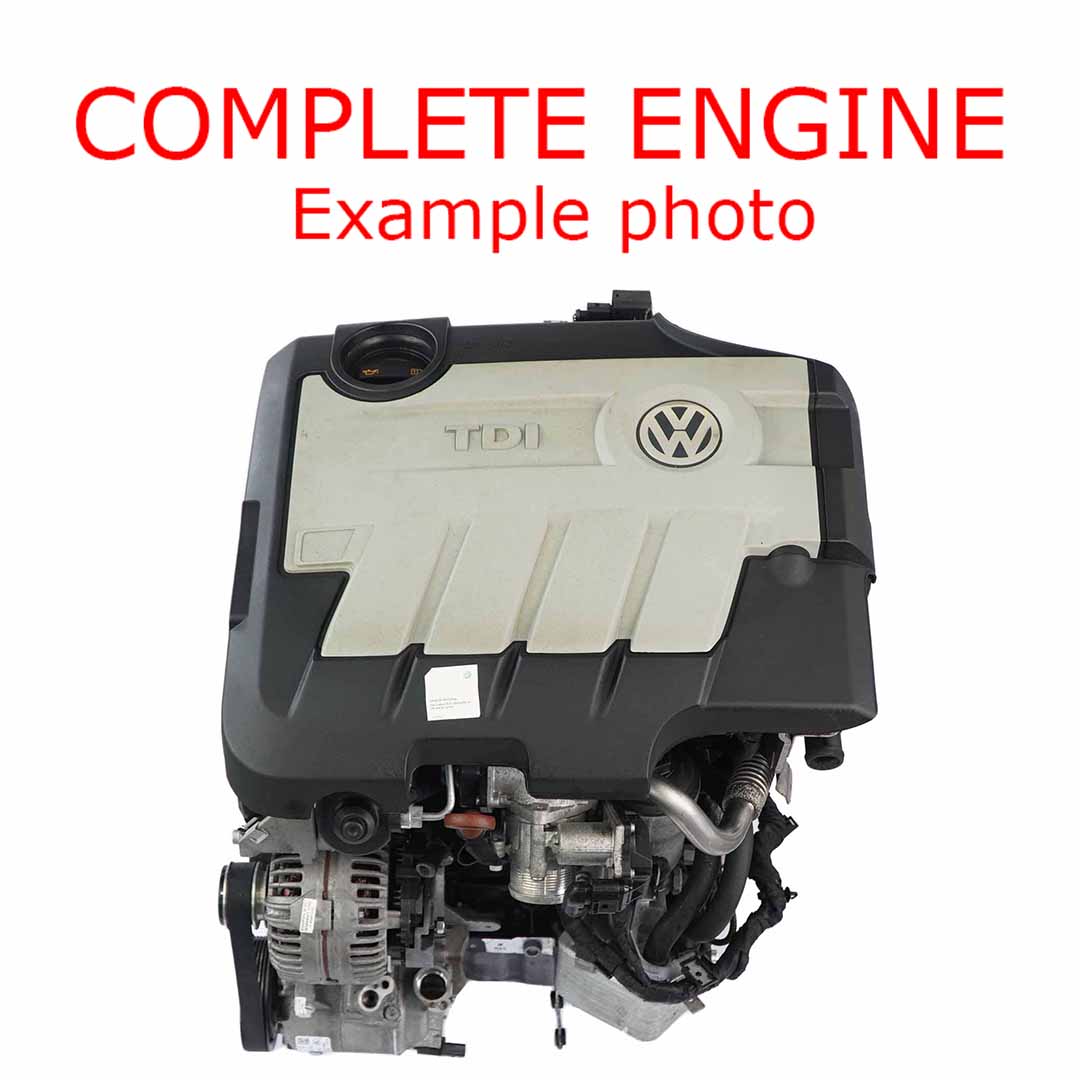 VW Golf 6 Passat B6 2.0 TDI CBDC Nackter Motor 110PS mit 129 000 km, GARANTIE